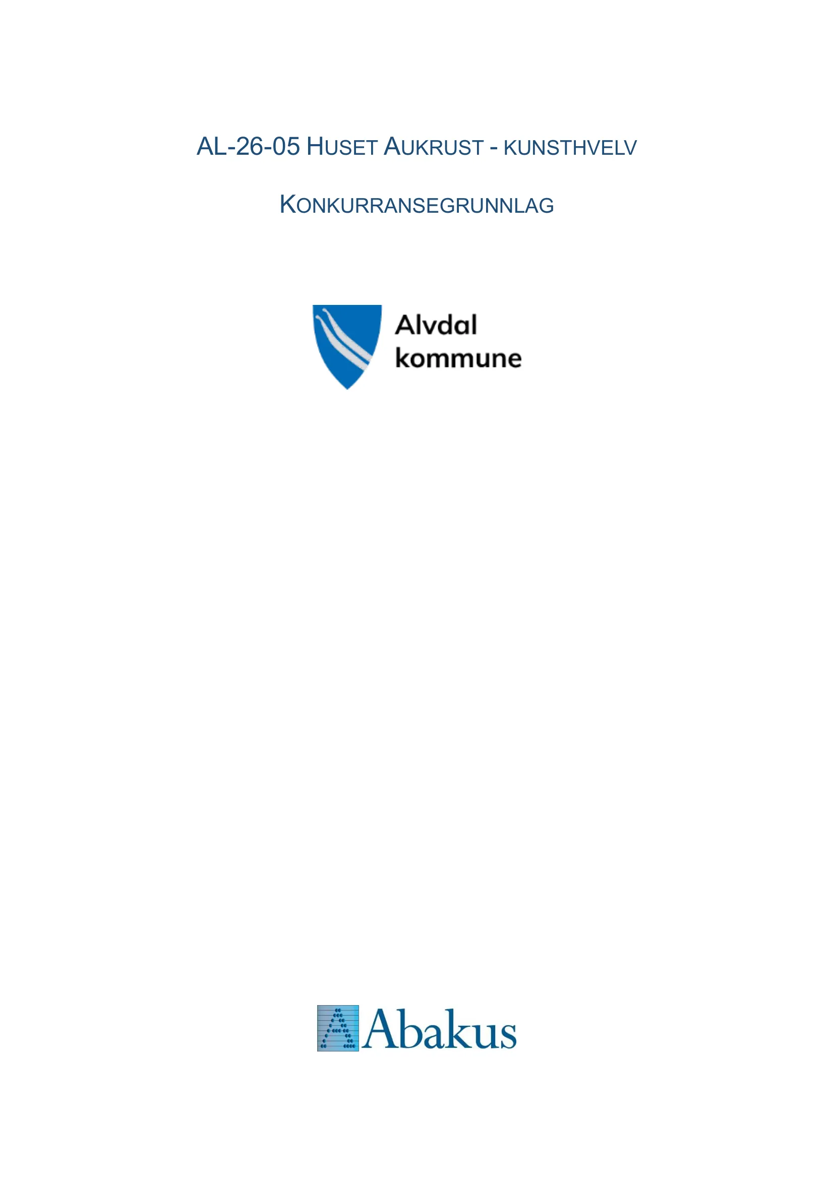 Konkurransebeskrivelse