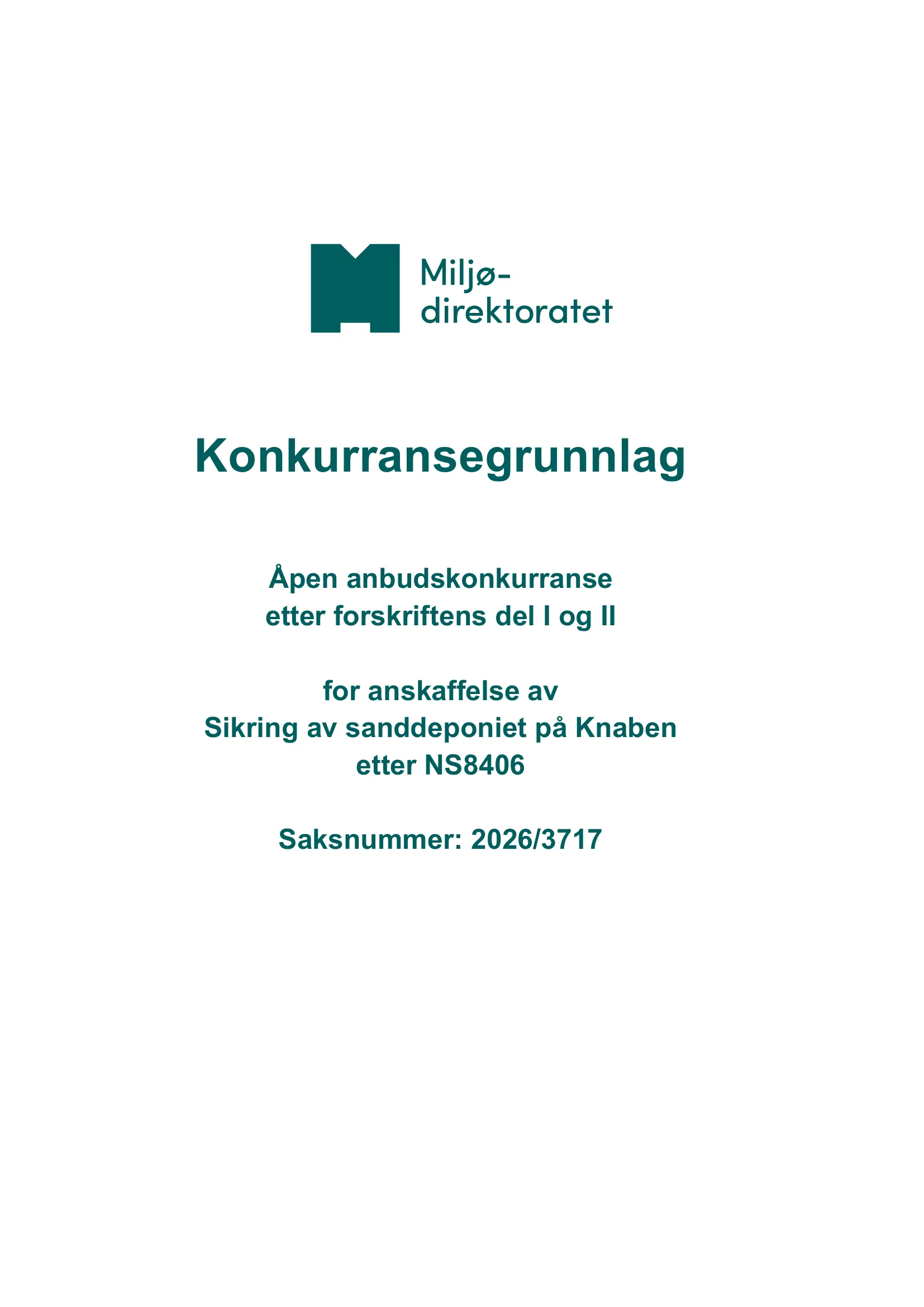 Konkurransebeskrivelse