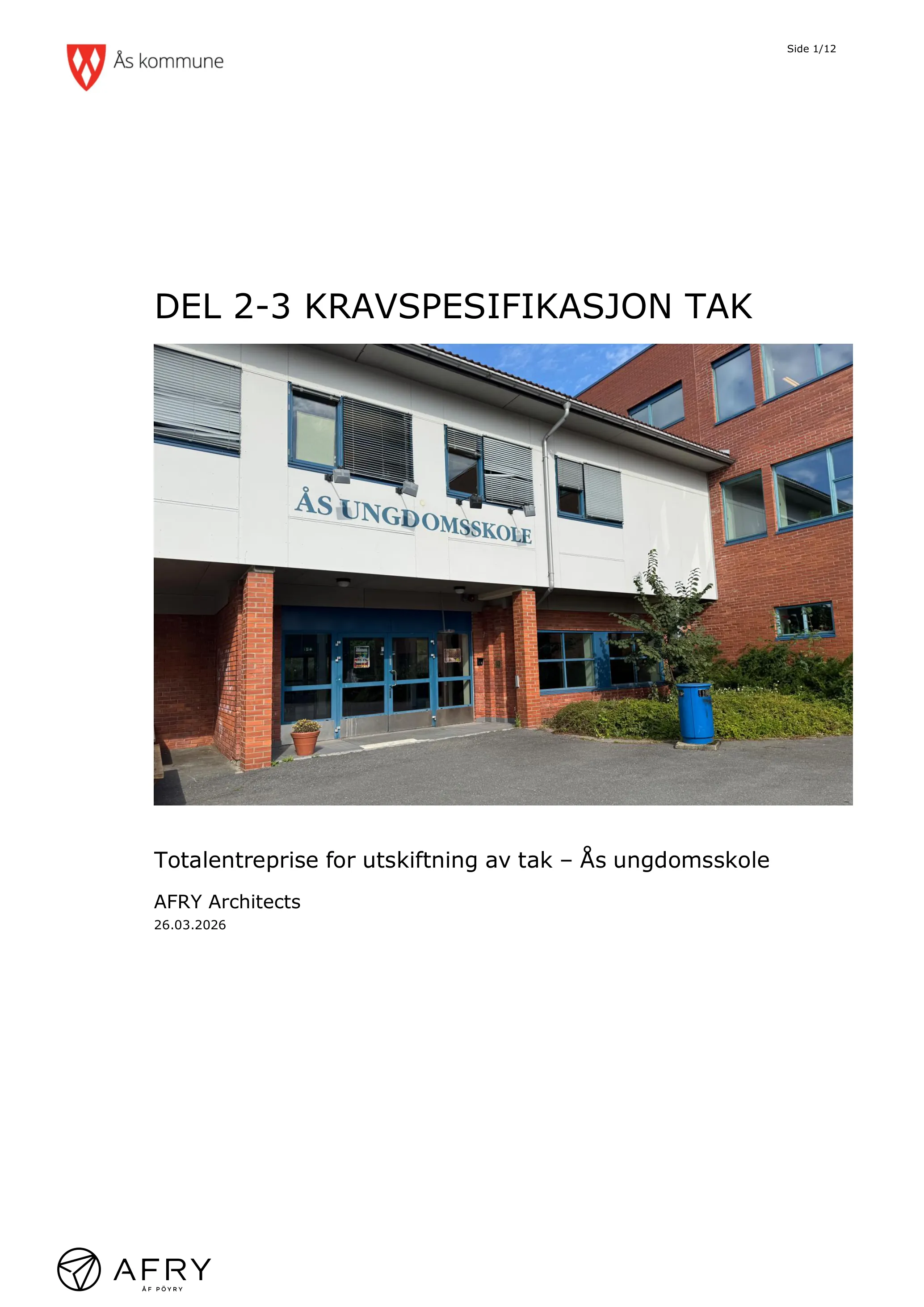 Kravspesifikasjon