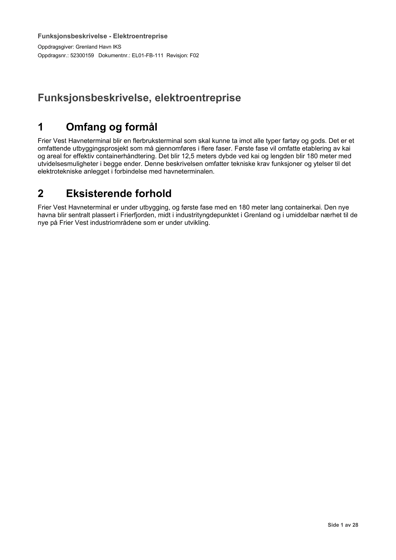 Kravspesifikasjon