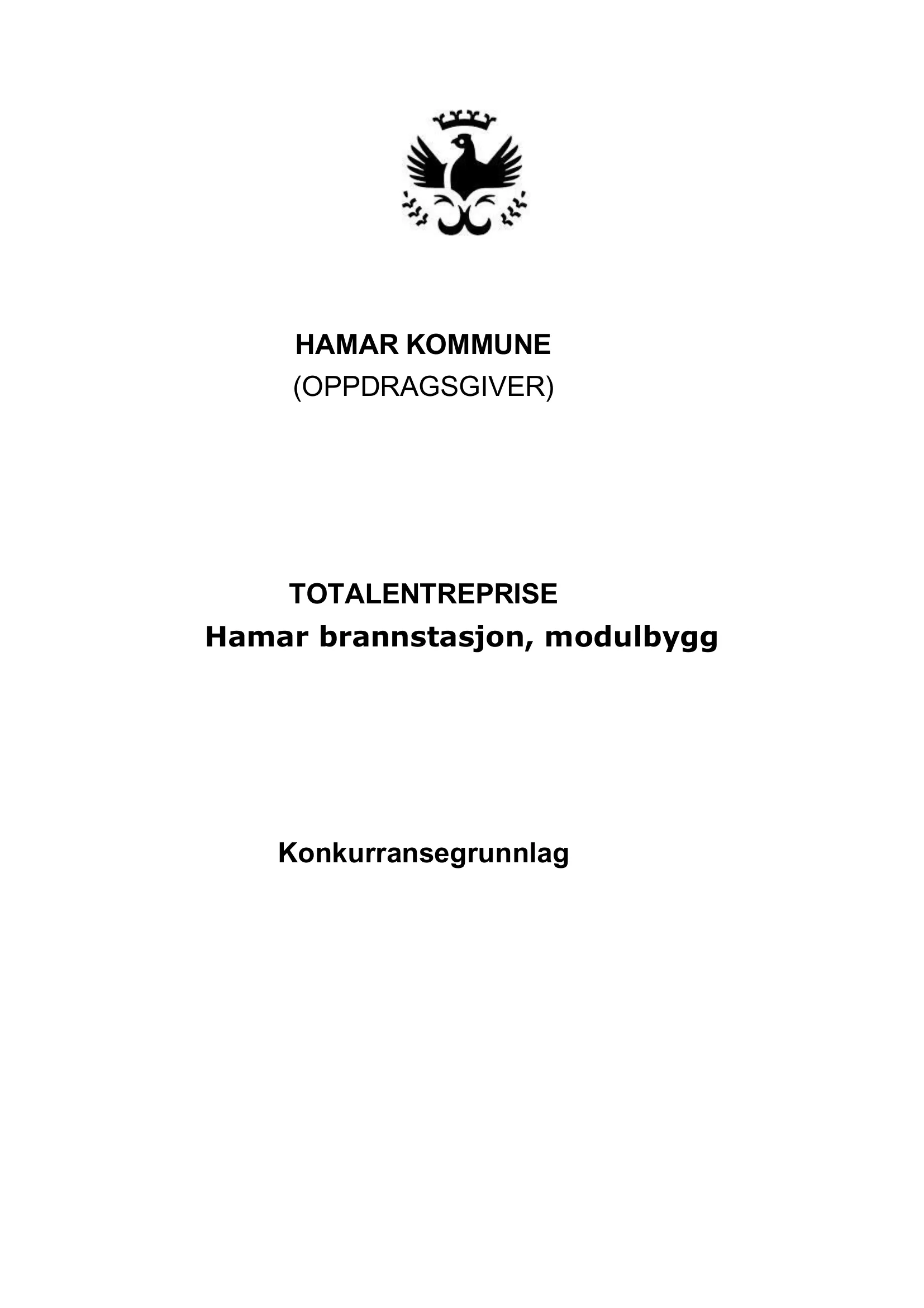 Konkurransebeskrivelse