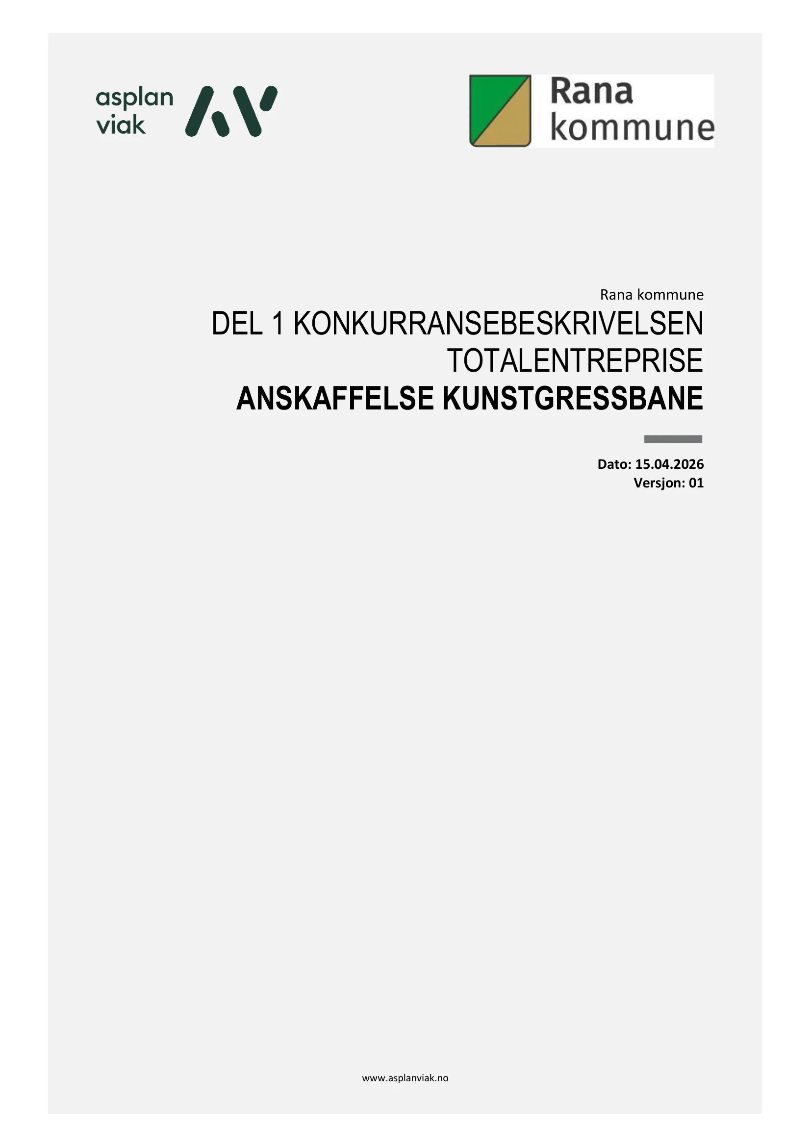 Konkurransebeskrivelse