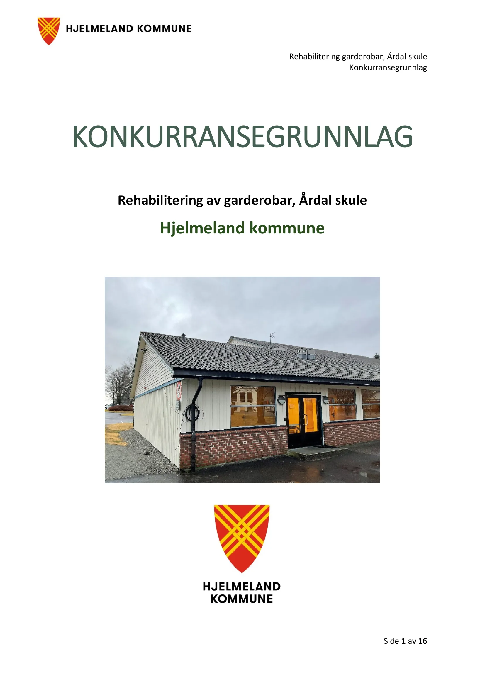 Konkurransebeskrivelse