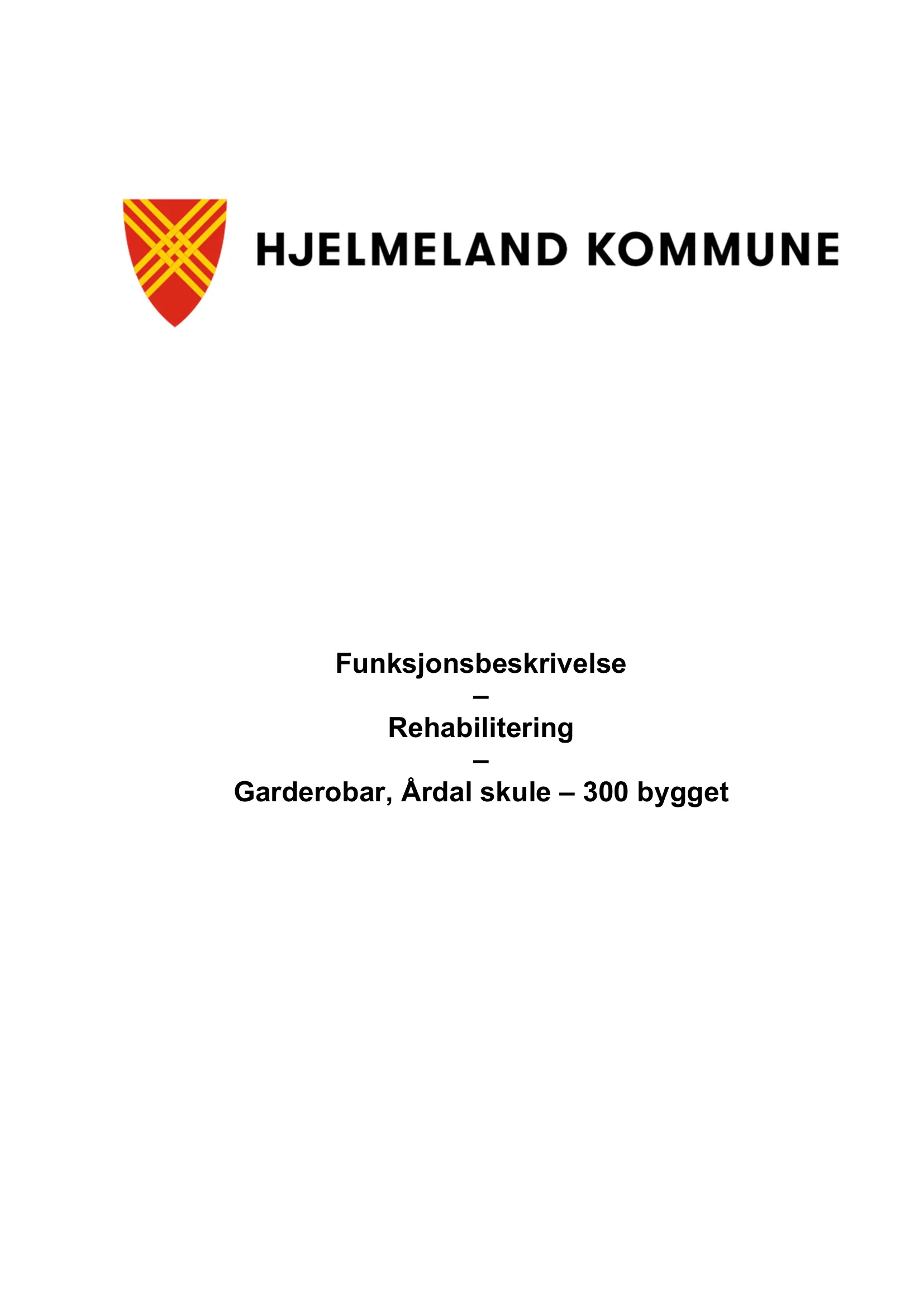 Kravspesifikasjon