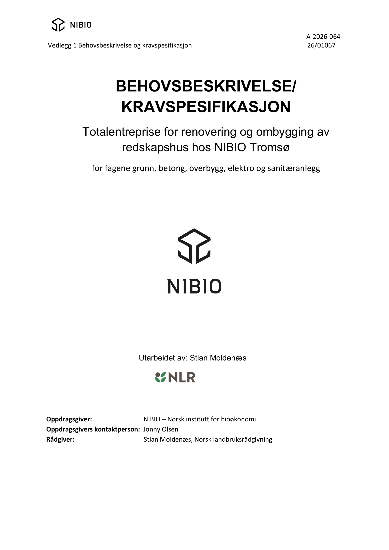 Kravspesifikasjon