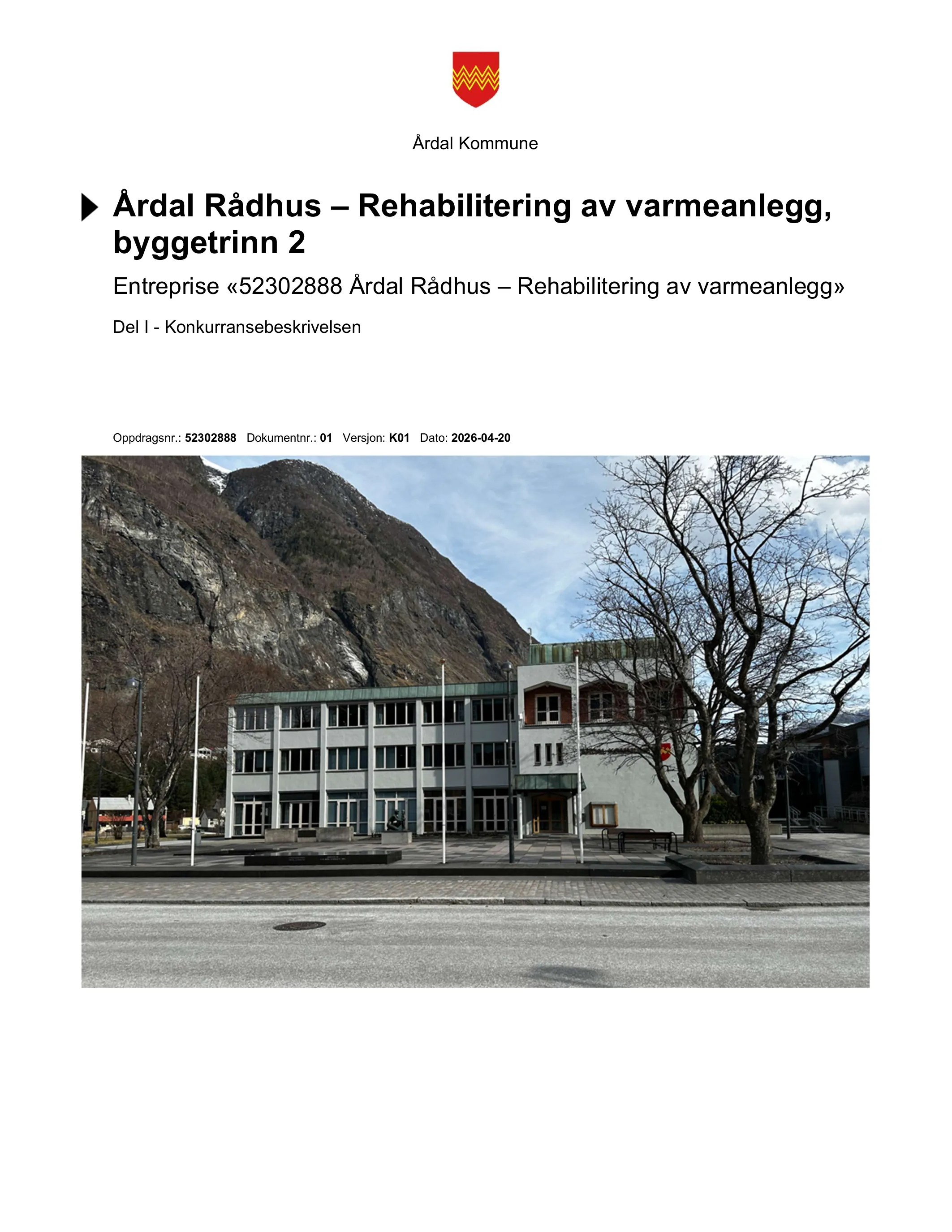 Konkurransebeskrivelse