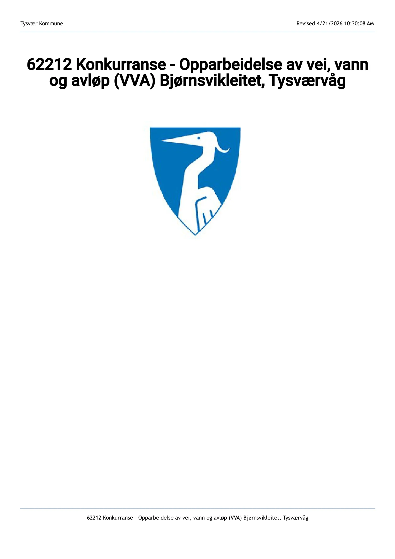 Konkurransebeskrivelse