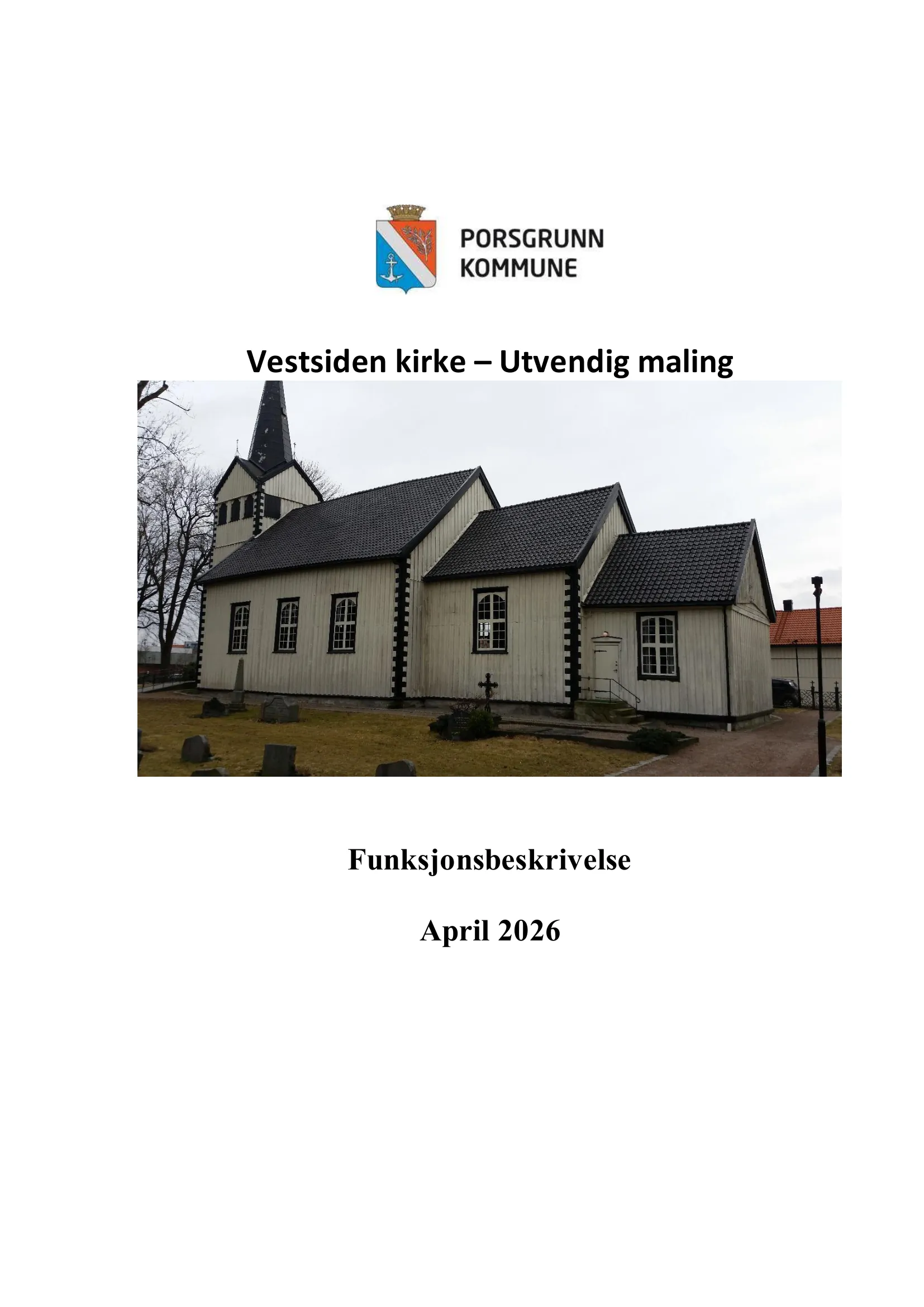 Kravspesifikasjon