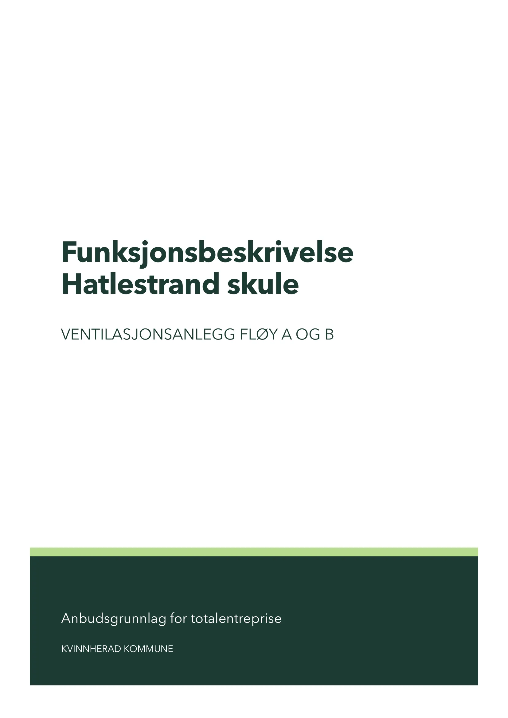 Kravspesifikasjon