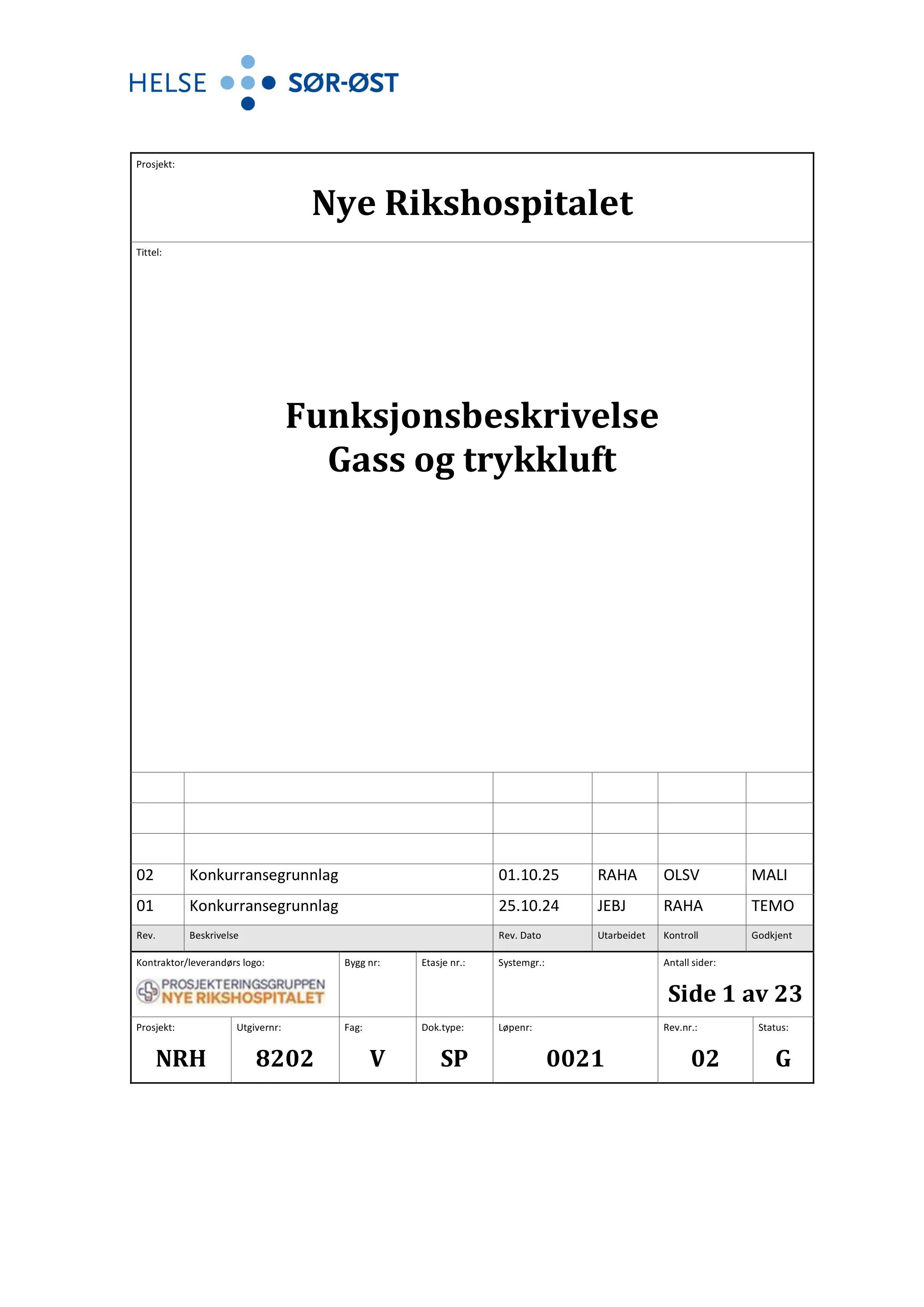 Kravspesifikasjon