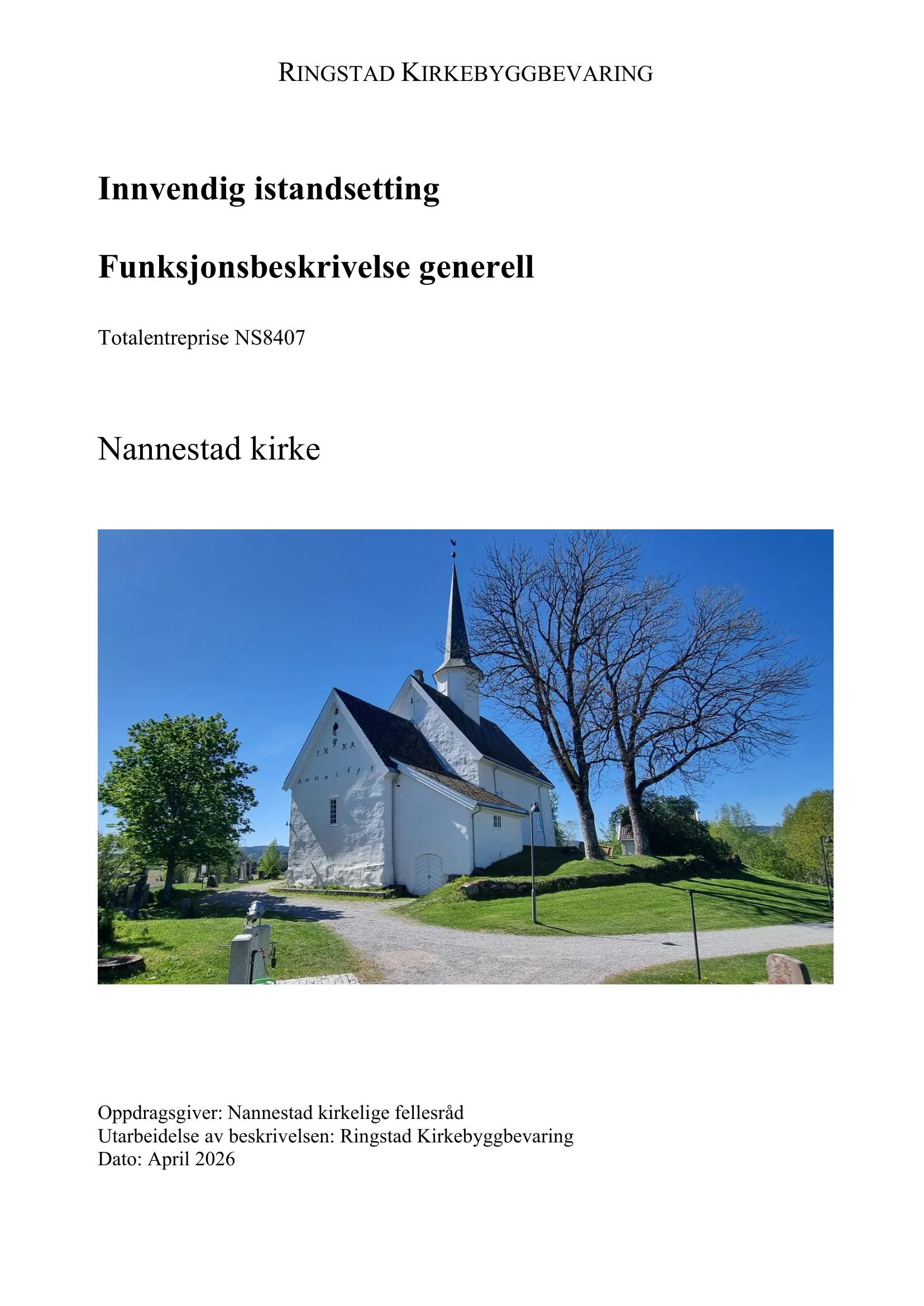 Kravspesifikasjon