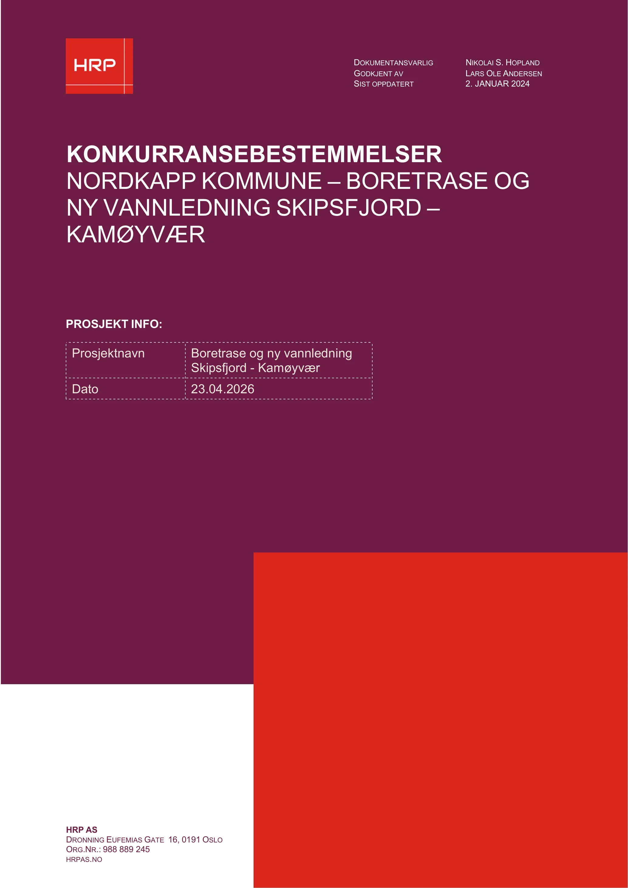 Konkurransebeskrivelse
