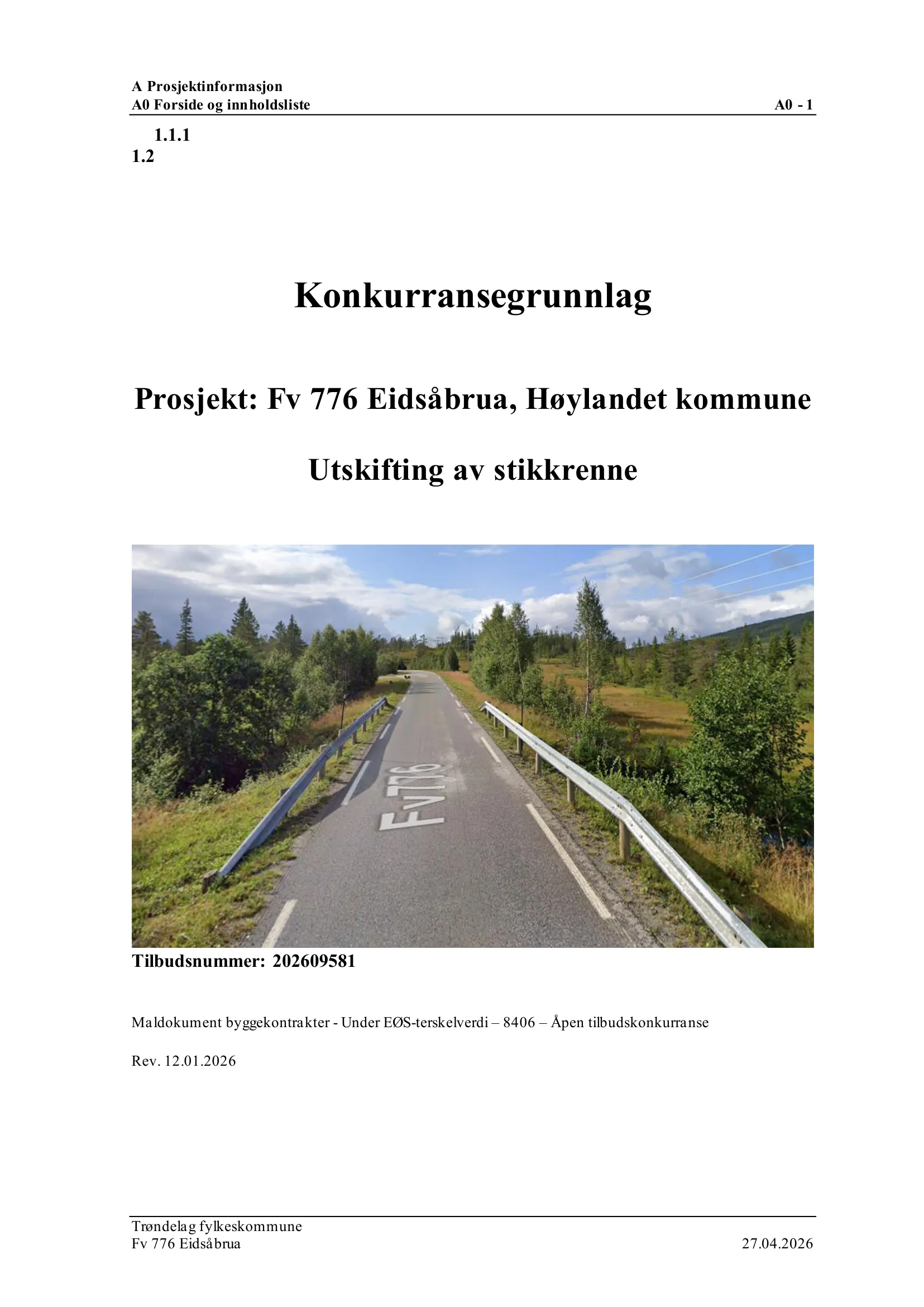 Konkurransebeskrivelse