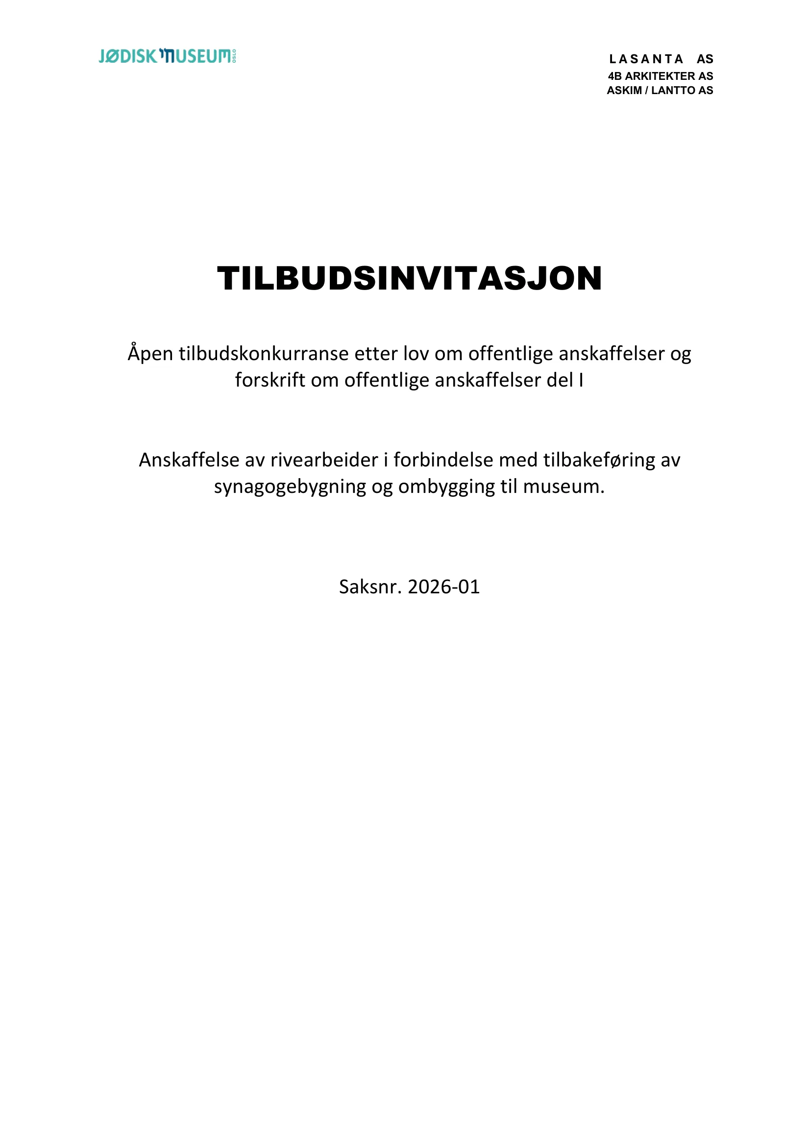 Konkurransebeskrivelse