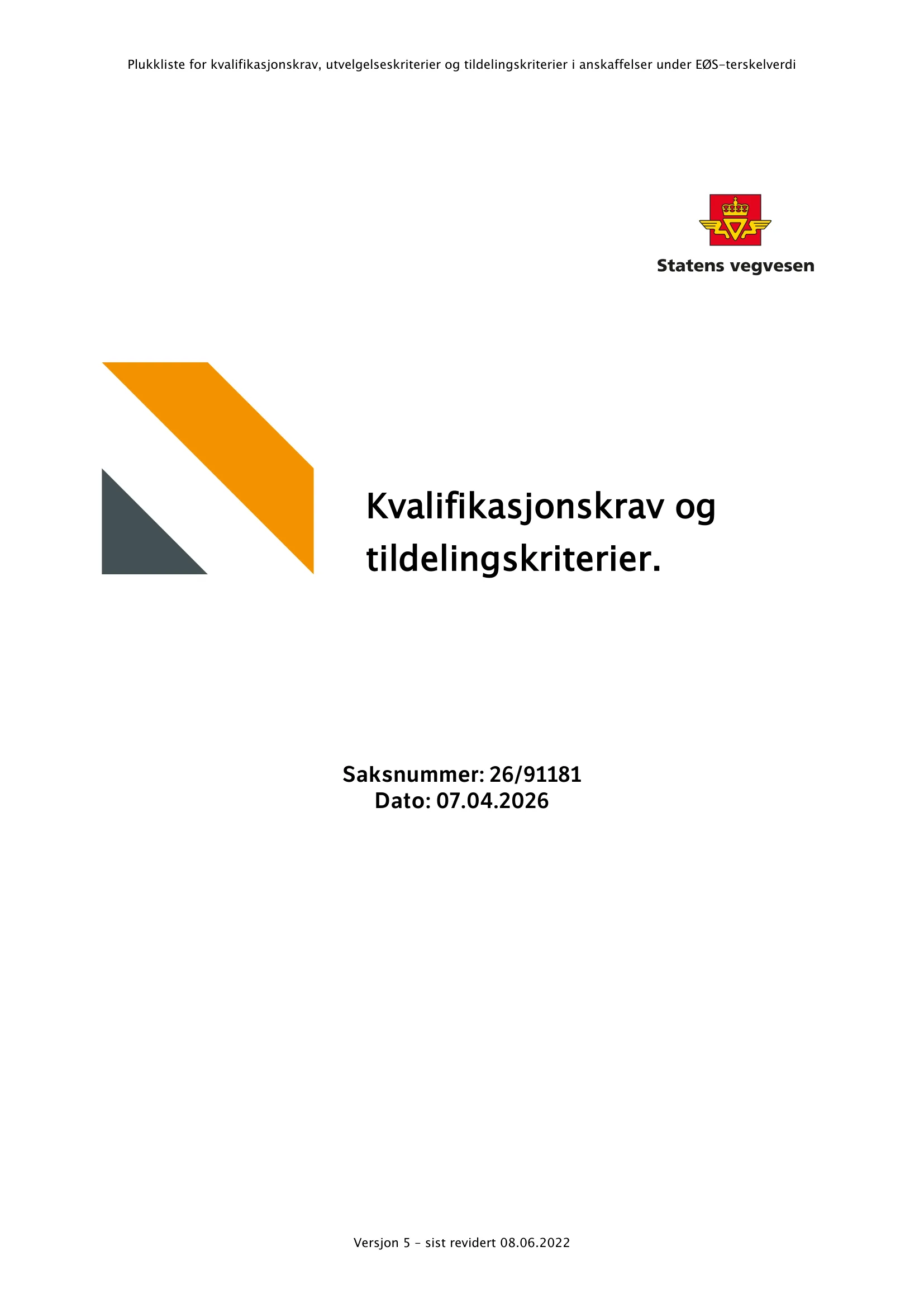Konkurransebeskrivelse