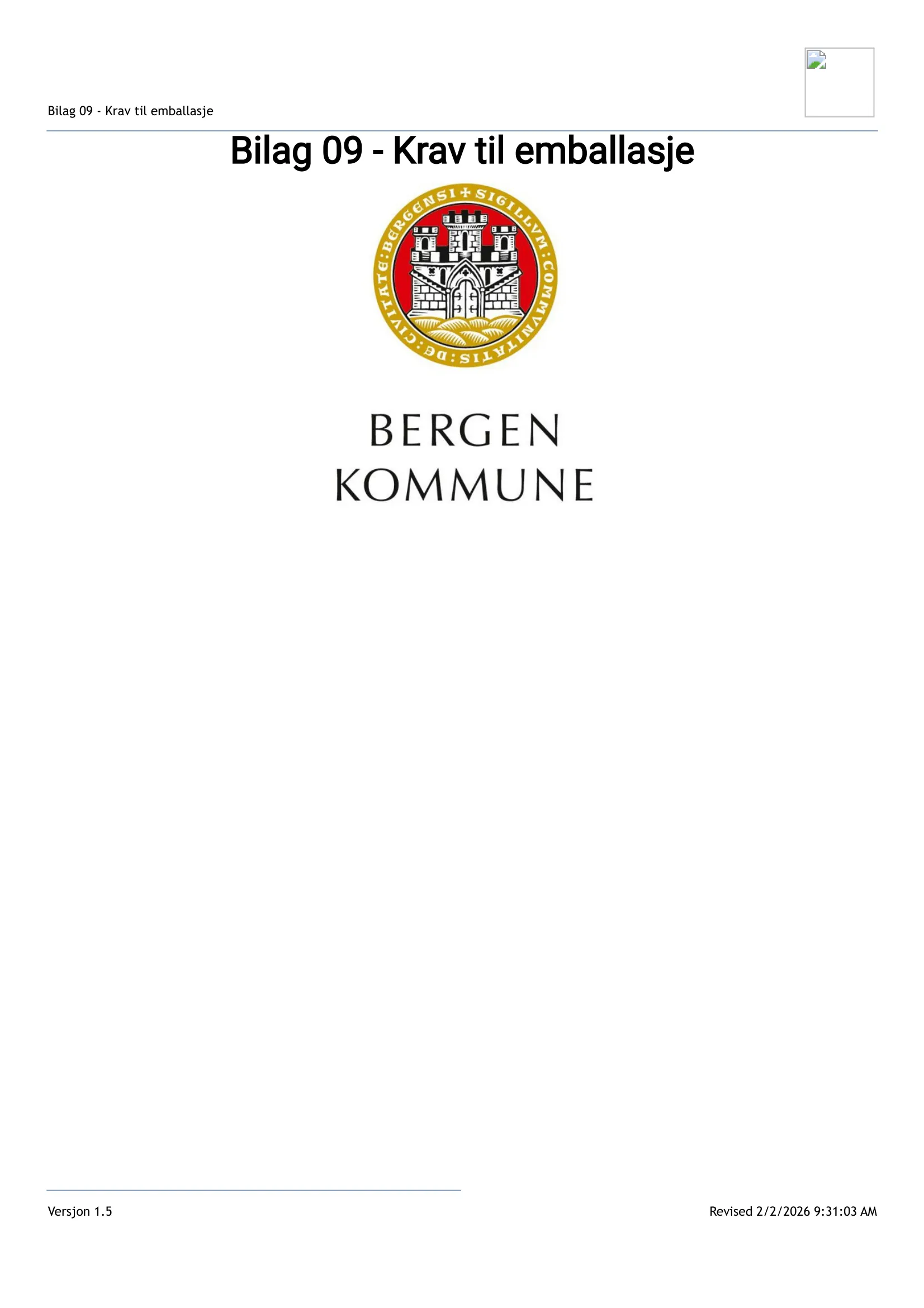 Kravspesifikasjon