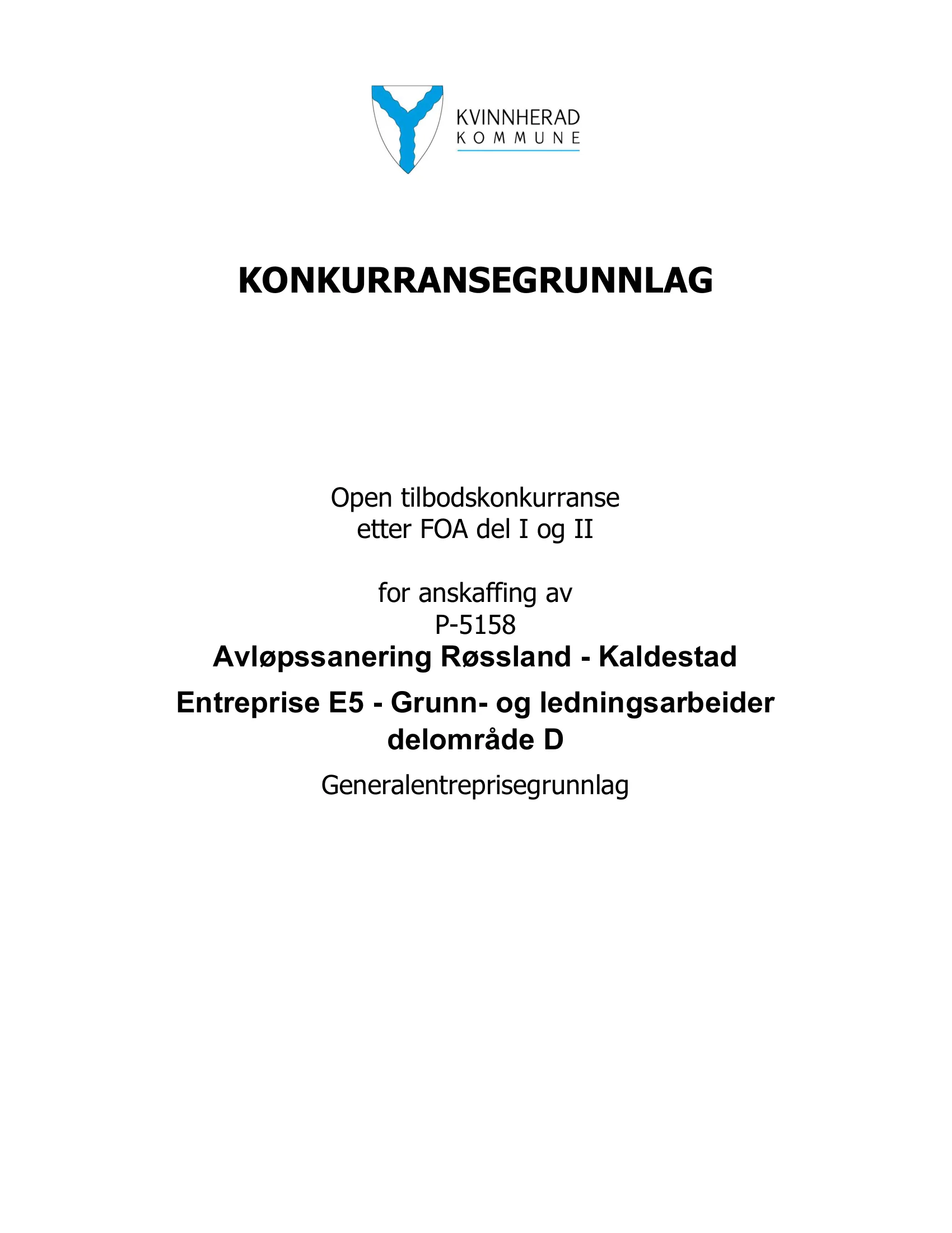 Konkurransebeskrivelse