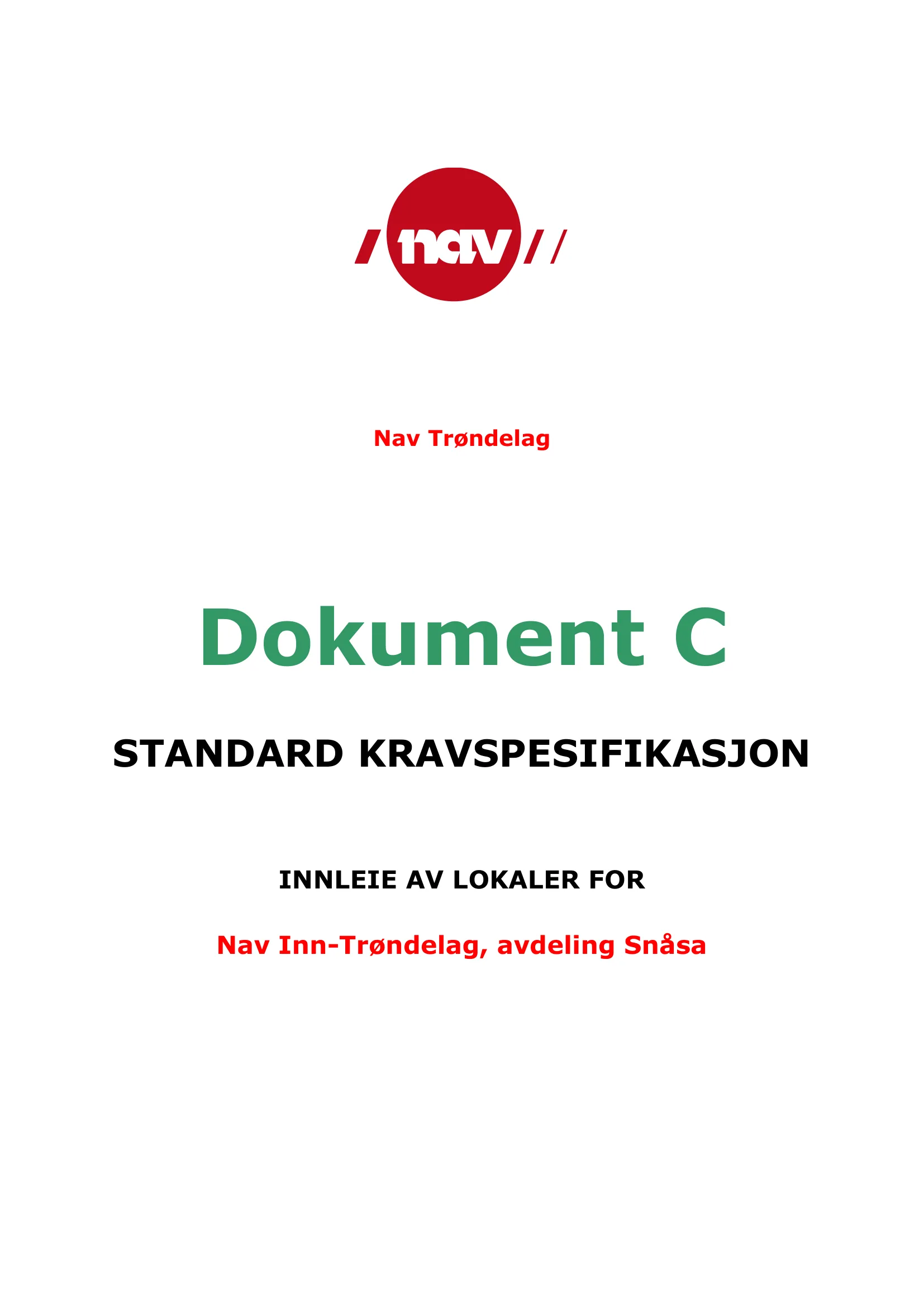Kravspesifikasjon