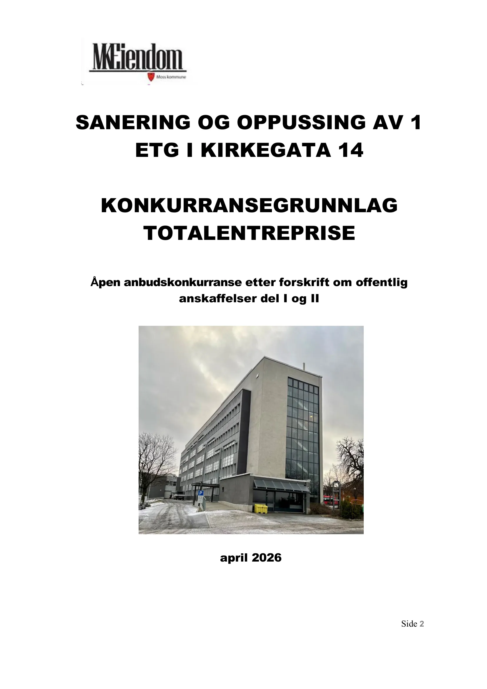 Konkurransebeskrivelse