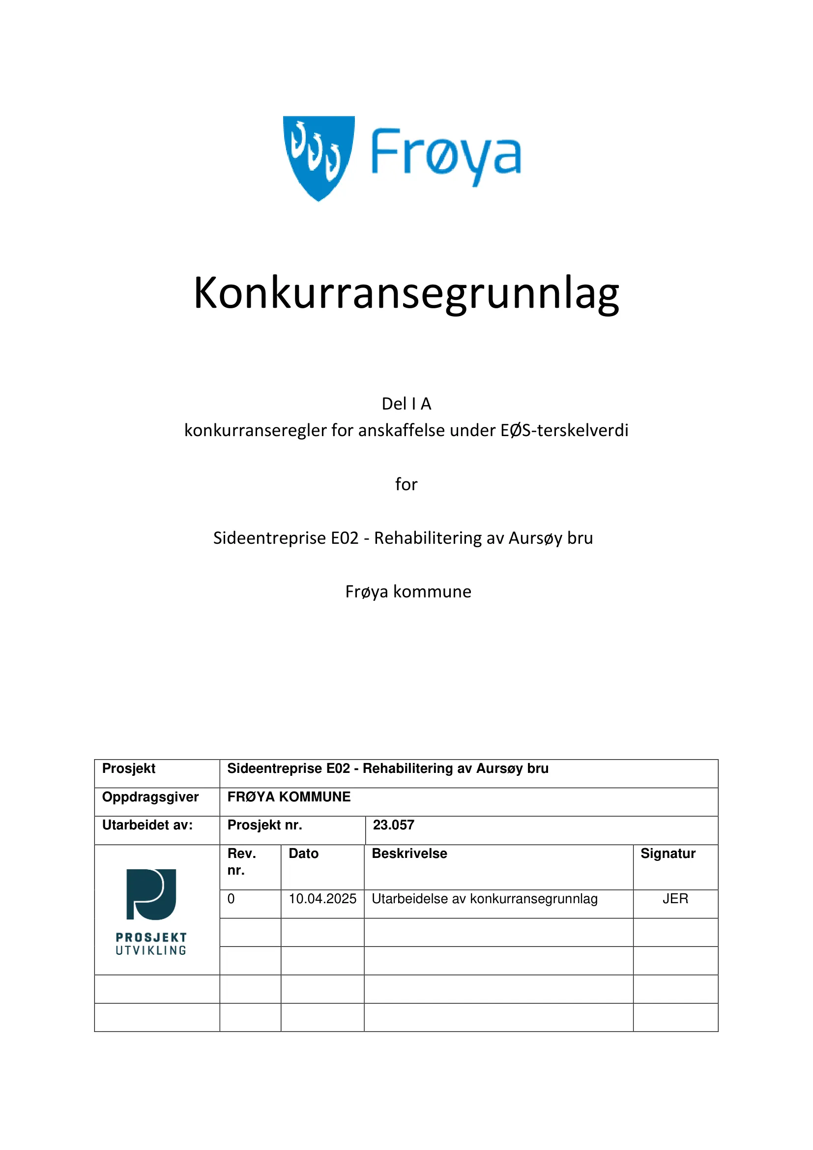 Konkurransebeskrivelse