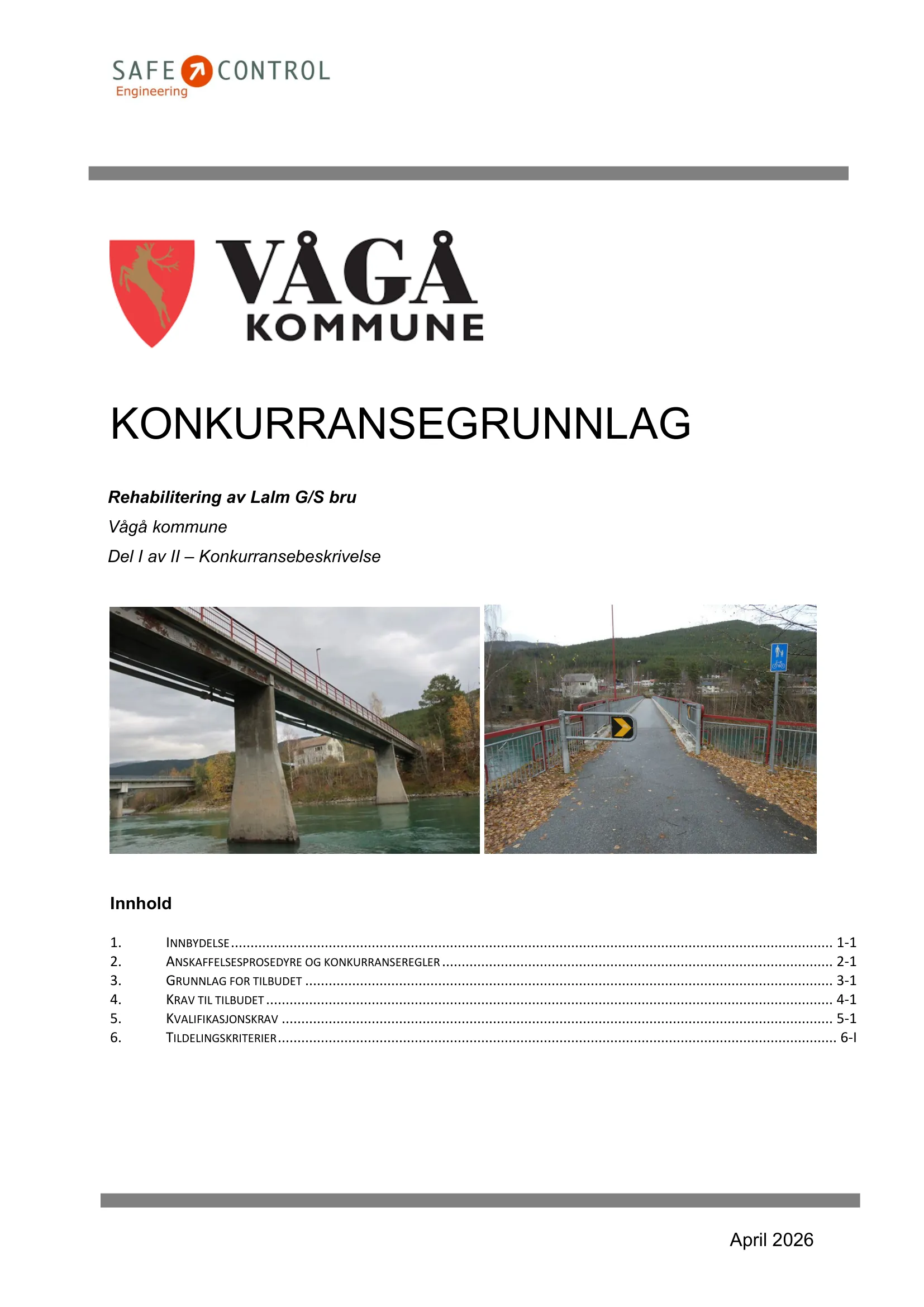 Konkurransebeskrivelse