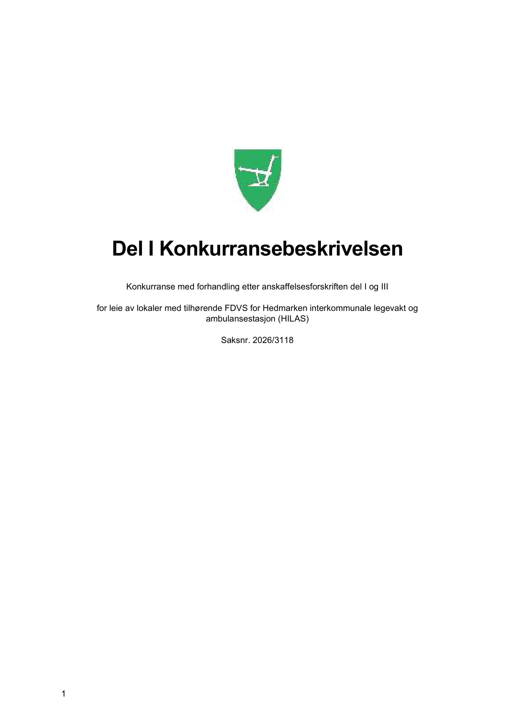 Konkurransebeskrivelse