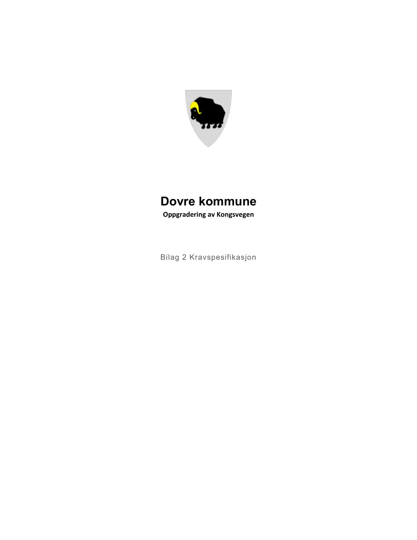Kravspesifikasjon
