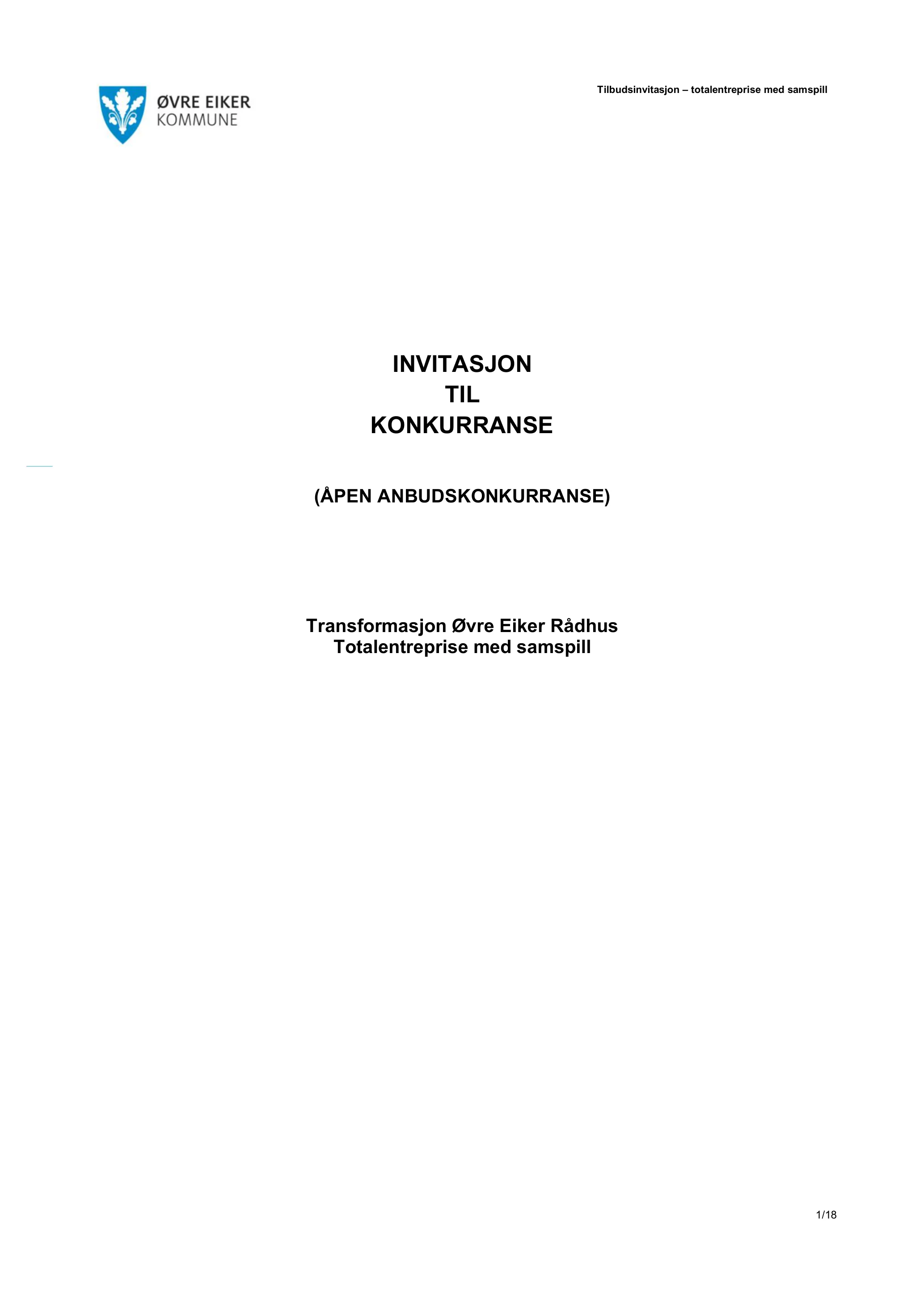 Konkurransebeskrivelse