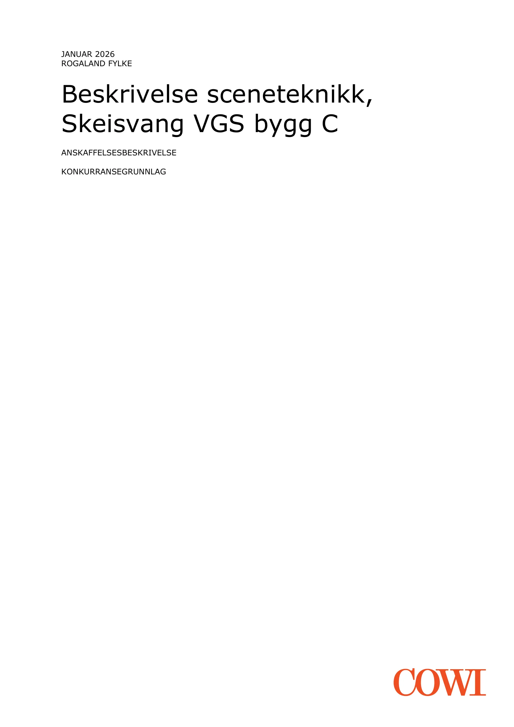 Kravspesifikasjon