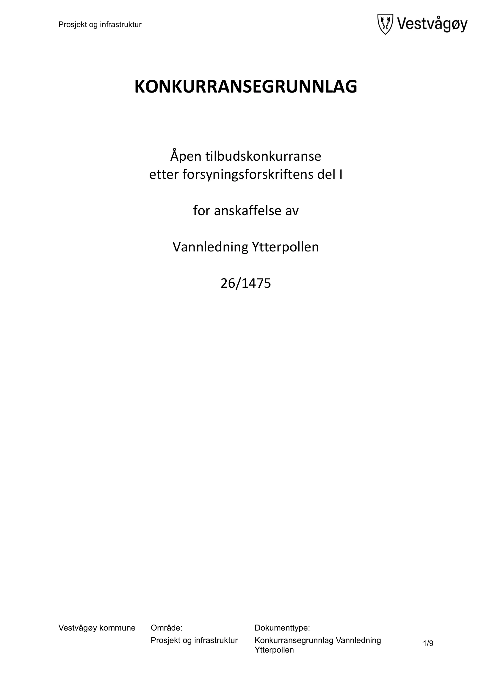 Konkurransebeskrivelse