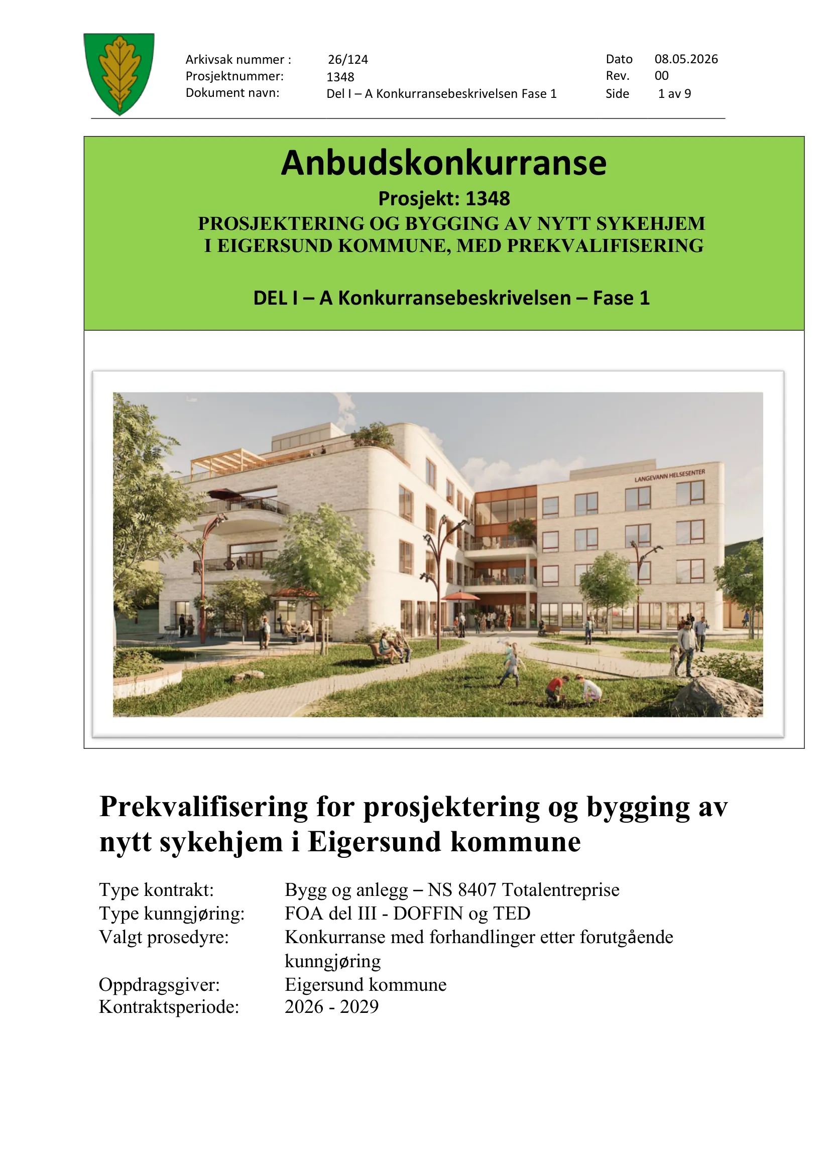 Konkurransebeskrivelse