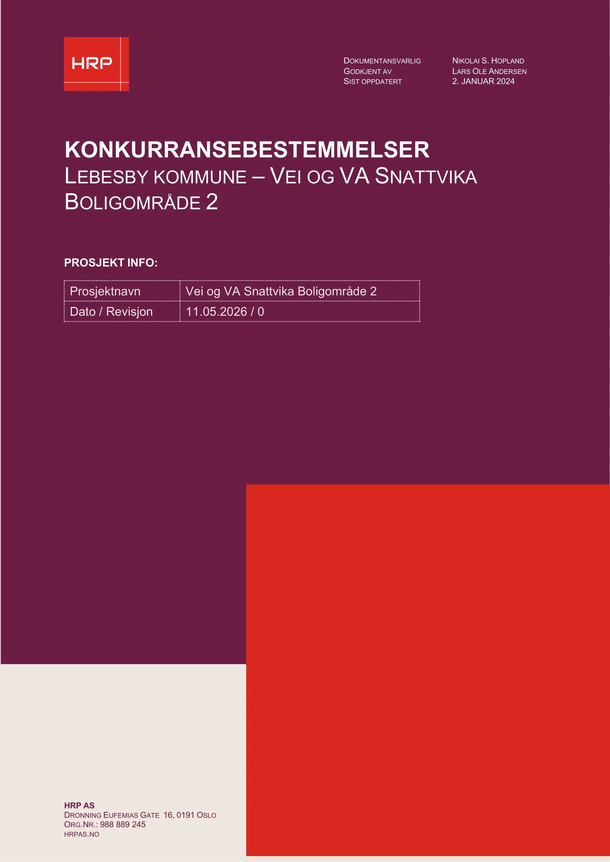 Konkurransebeskrivelse