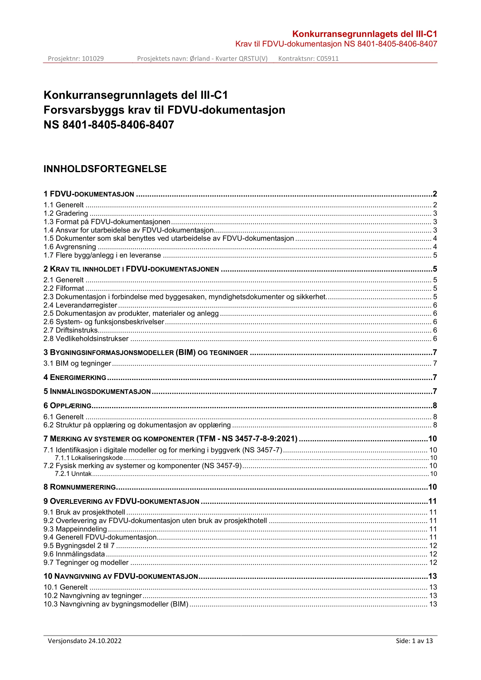 Kravspesifikasjon