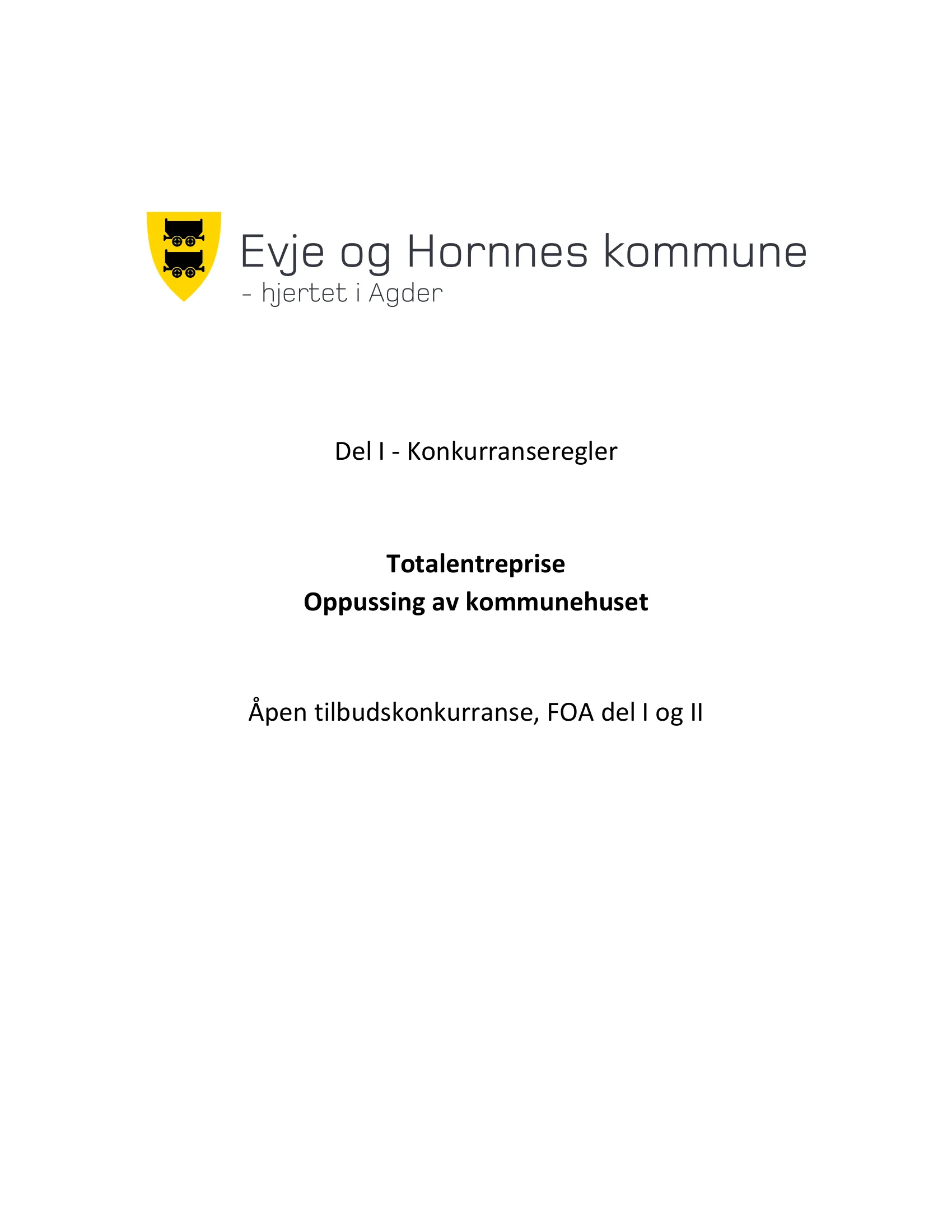 Konkurransebeskrivelse