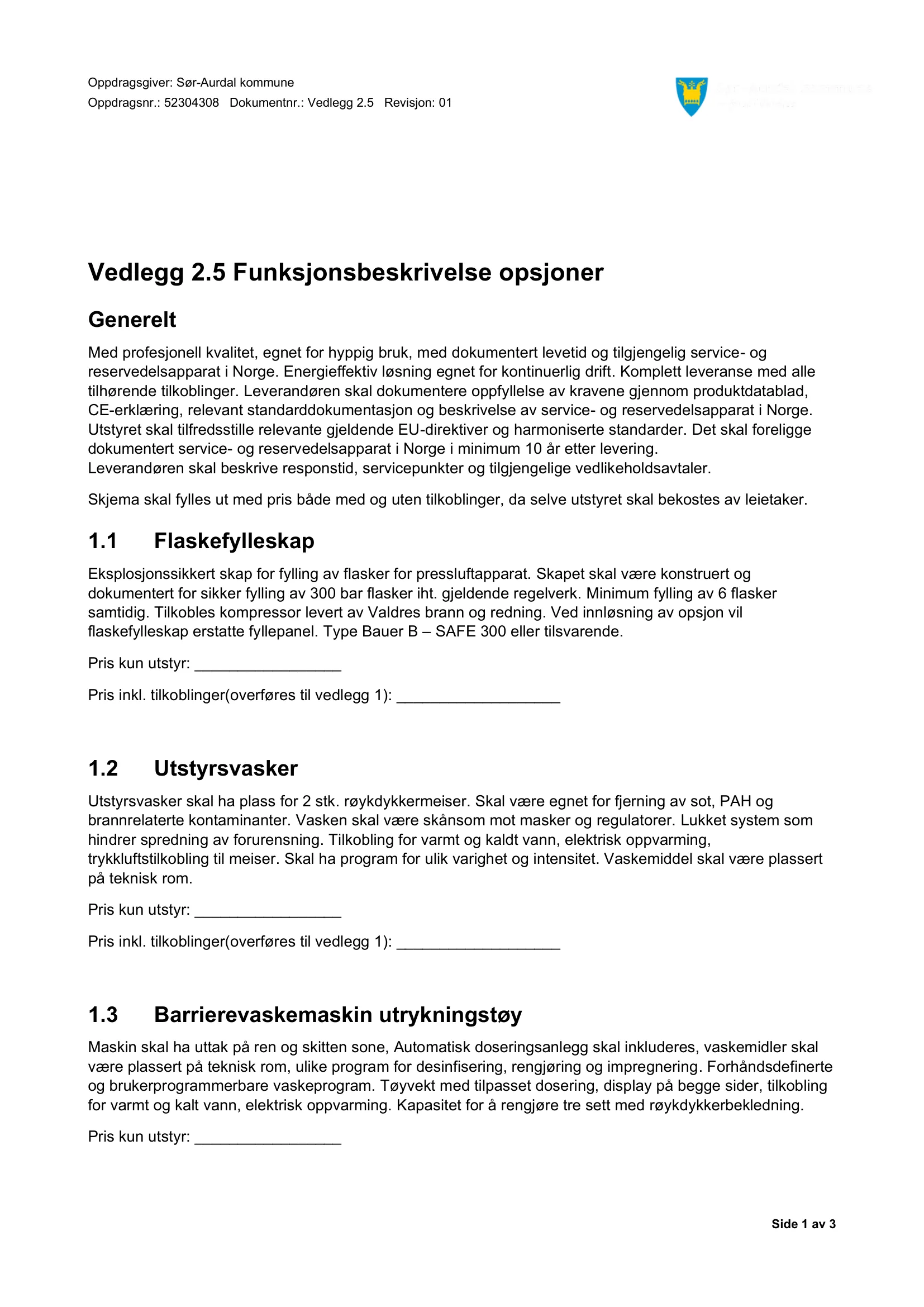 Kravspesifikasjon