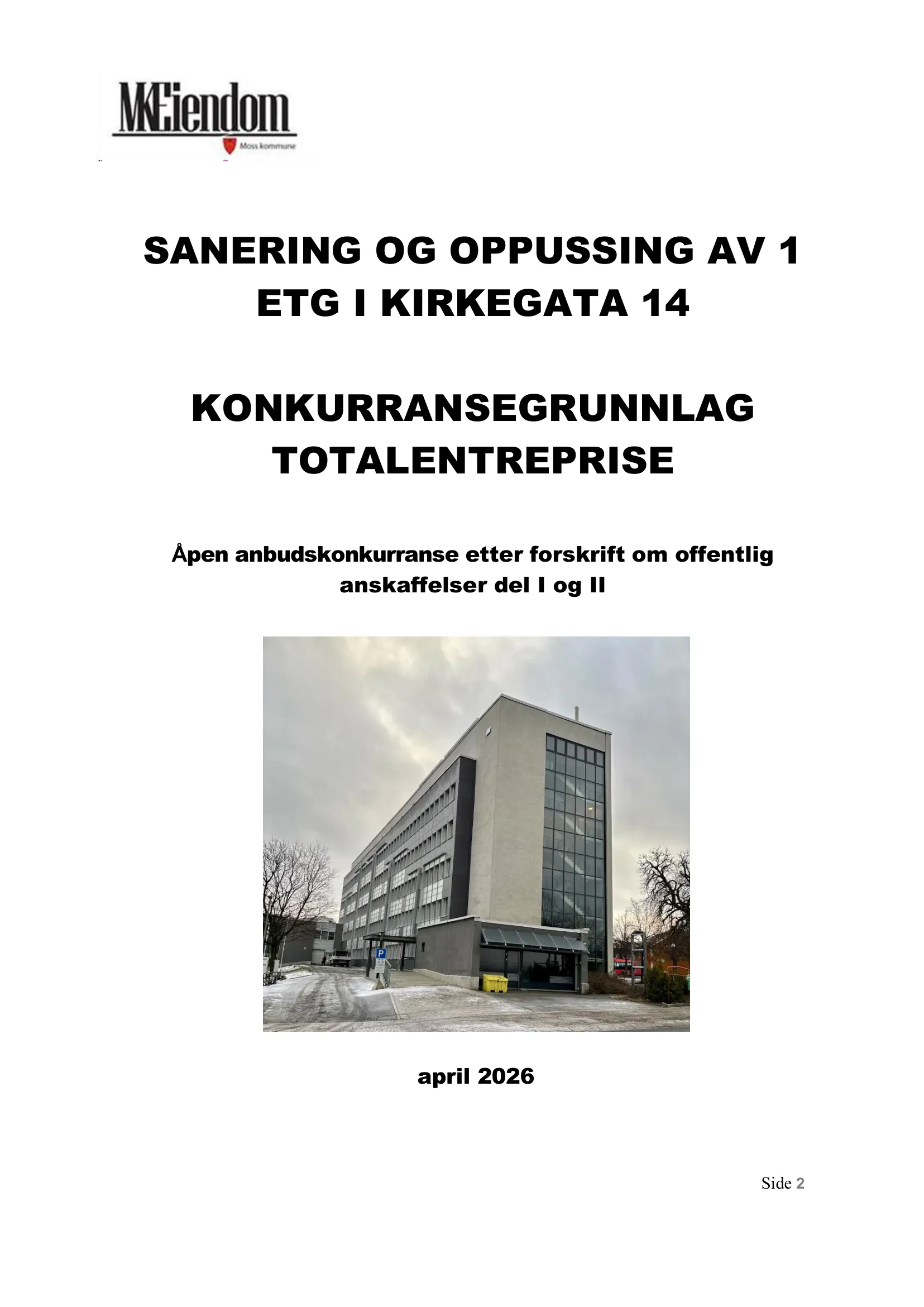 Konkurransebeskrivelse
