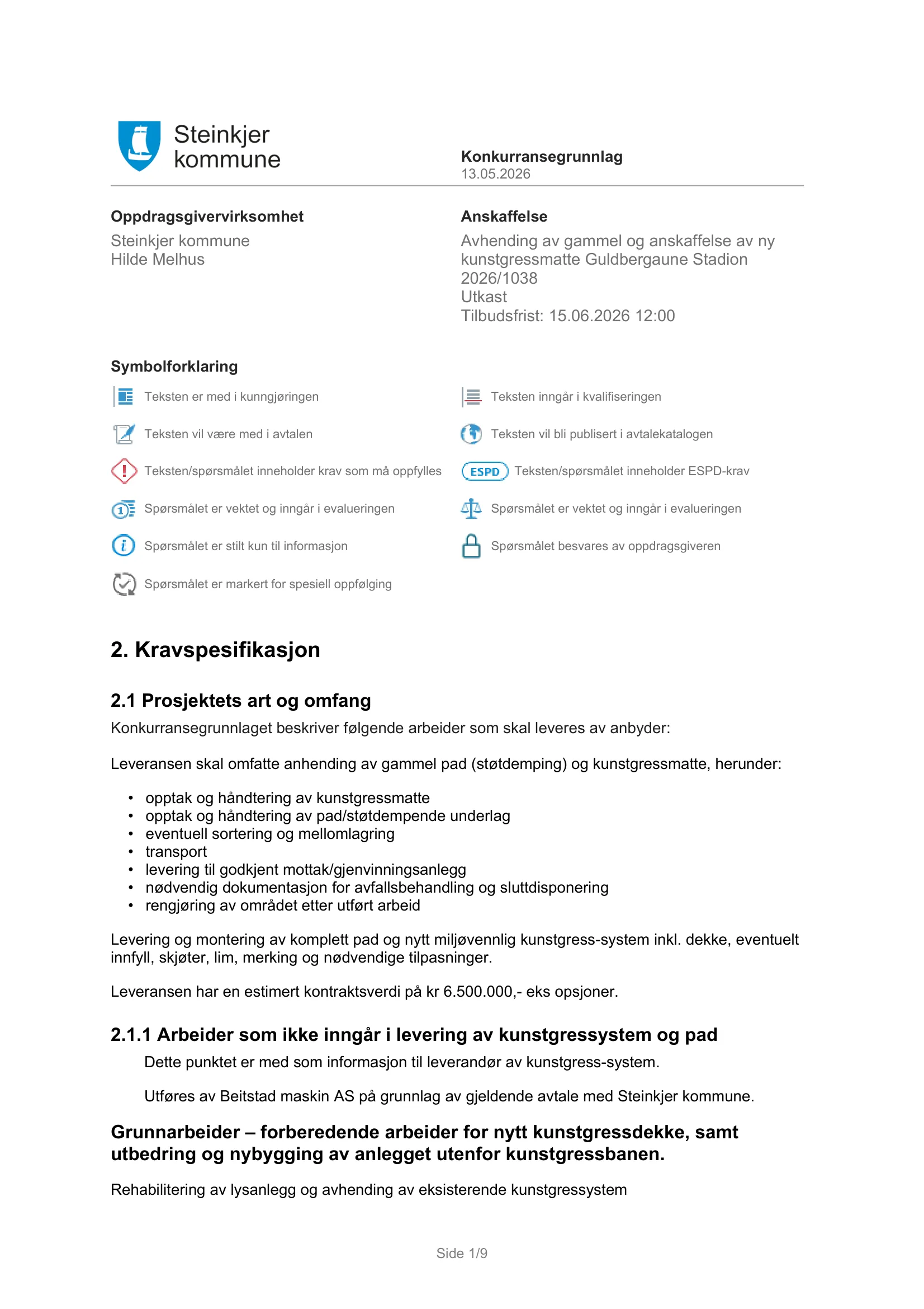 Kravspesifikasjon