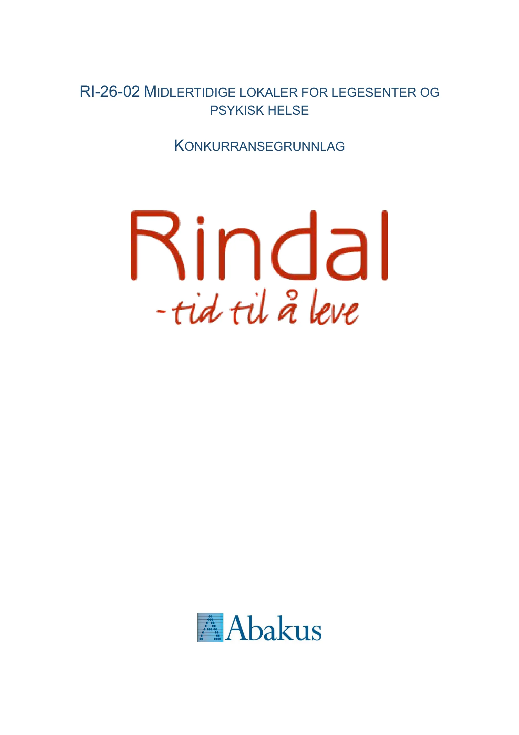 Konkurransebeskrivelse