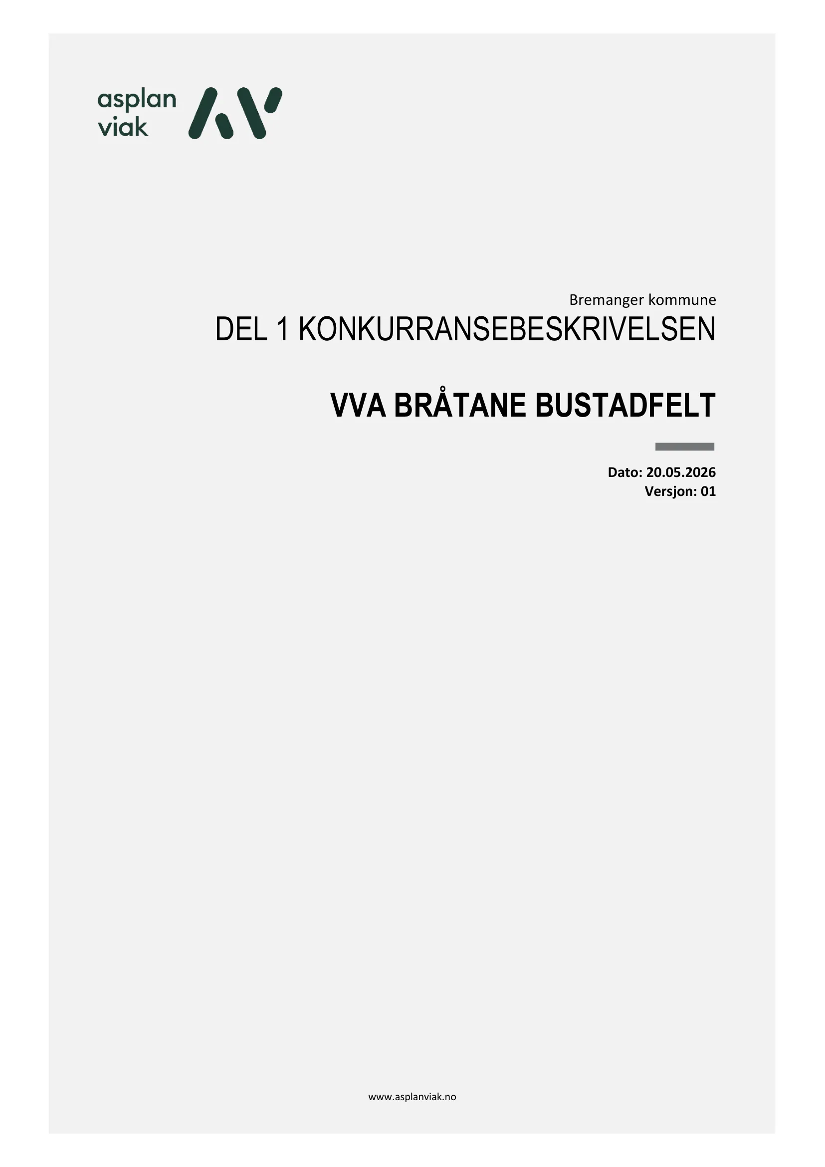 Konkurransebeskrivelse