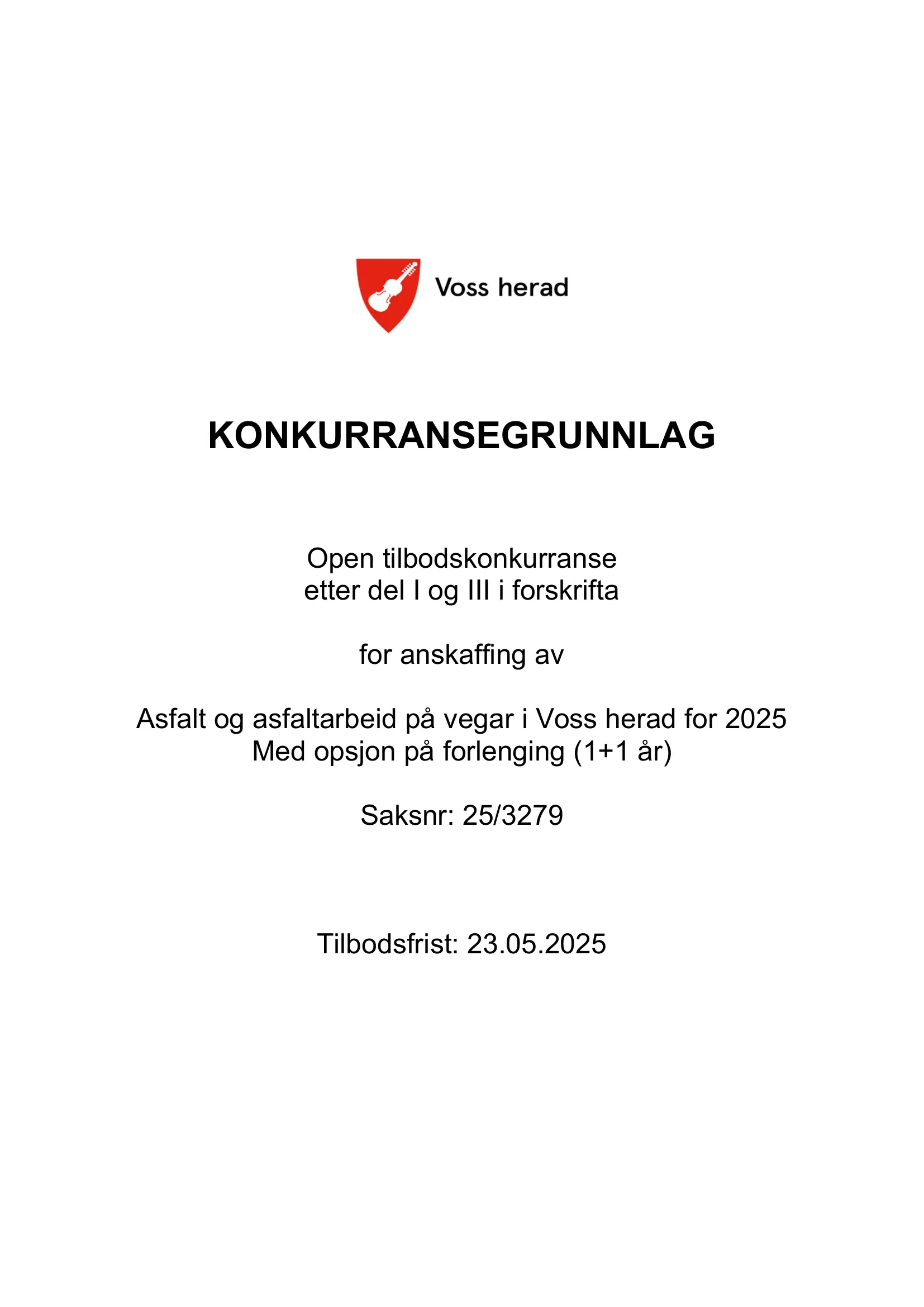 Konkurransebeskrivelse