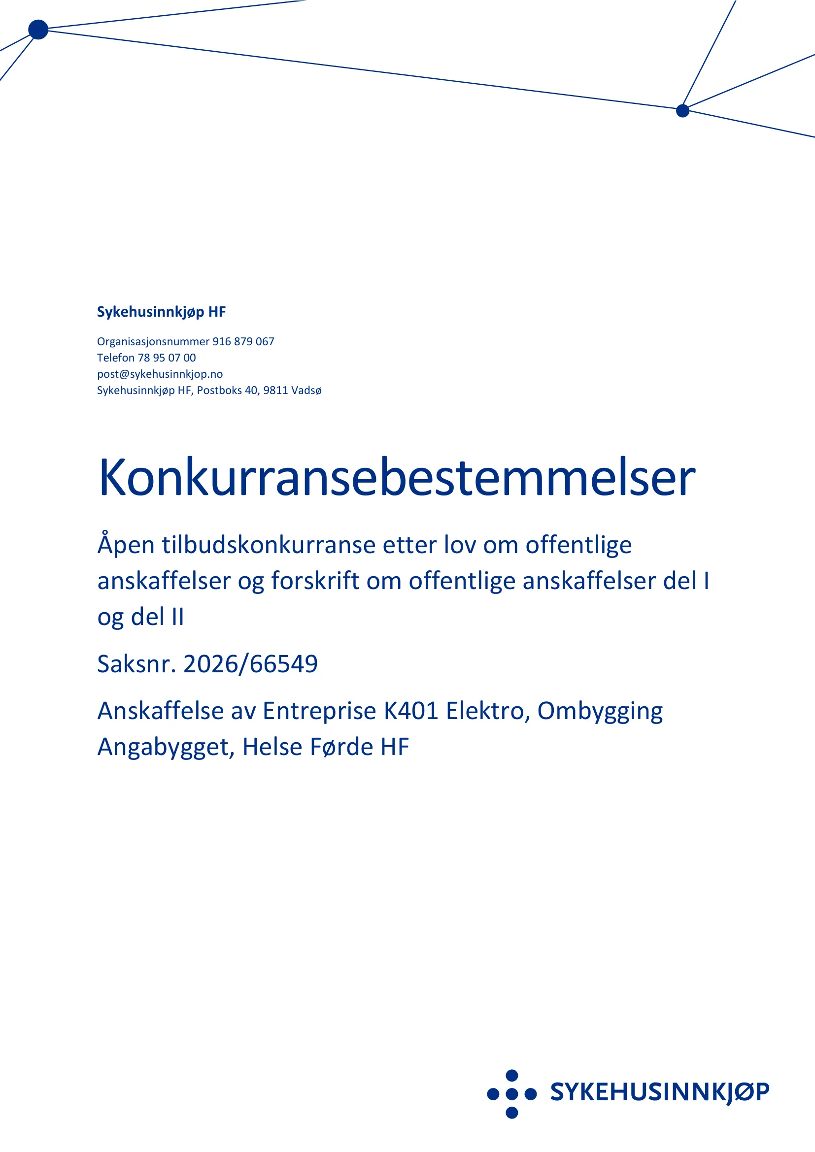 Konkurransebeskrivelse