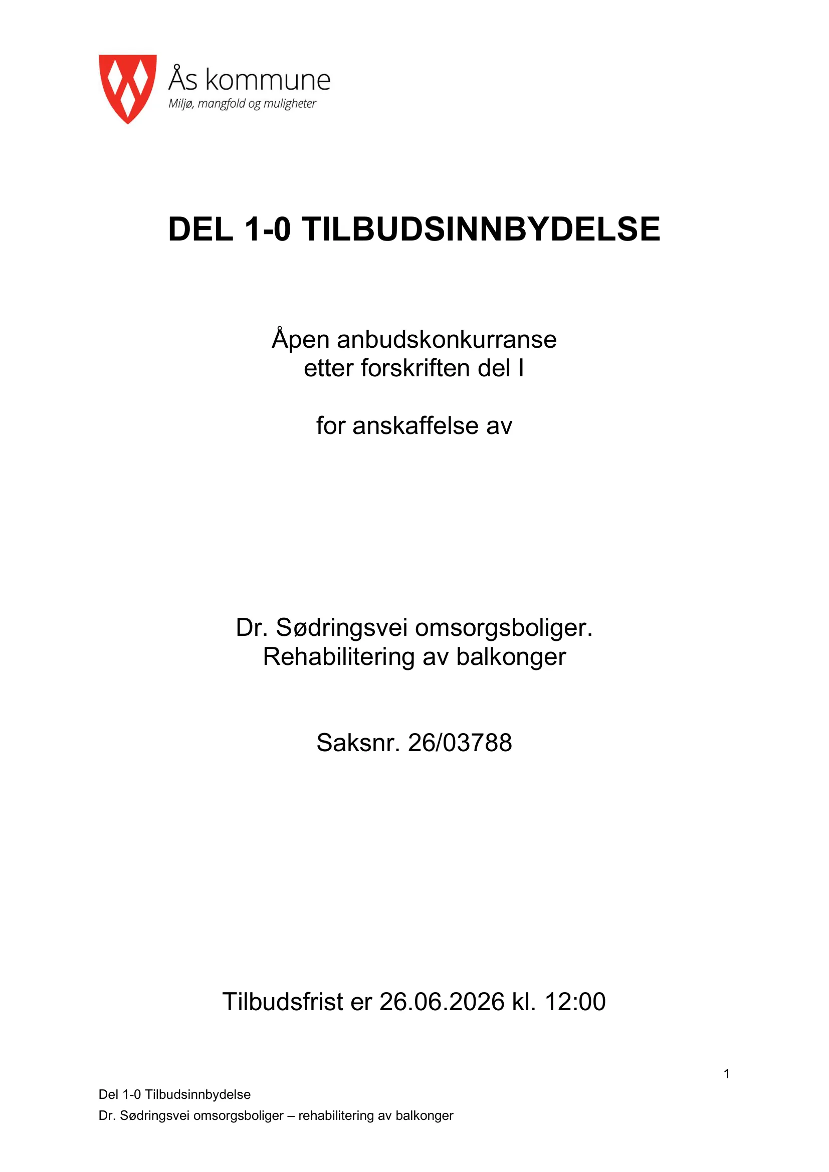 Konkurransebeskrivelse