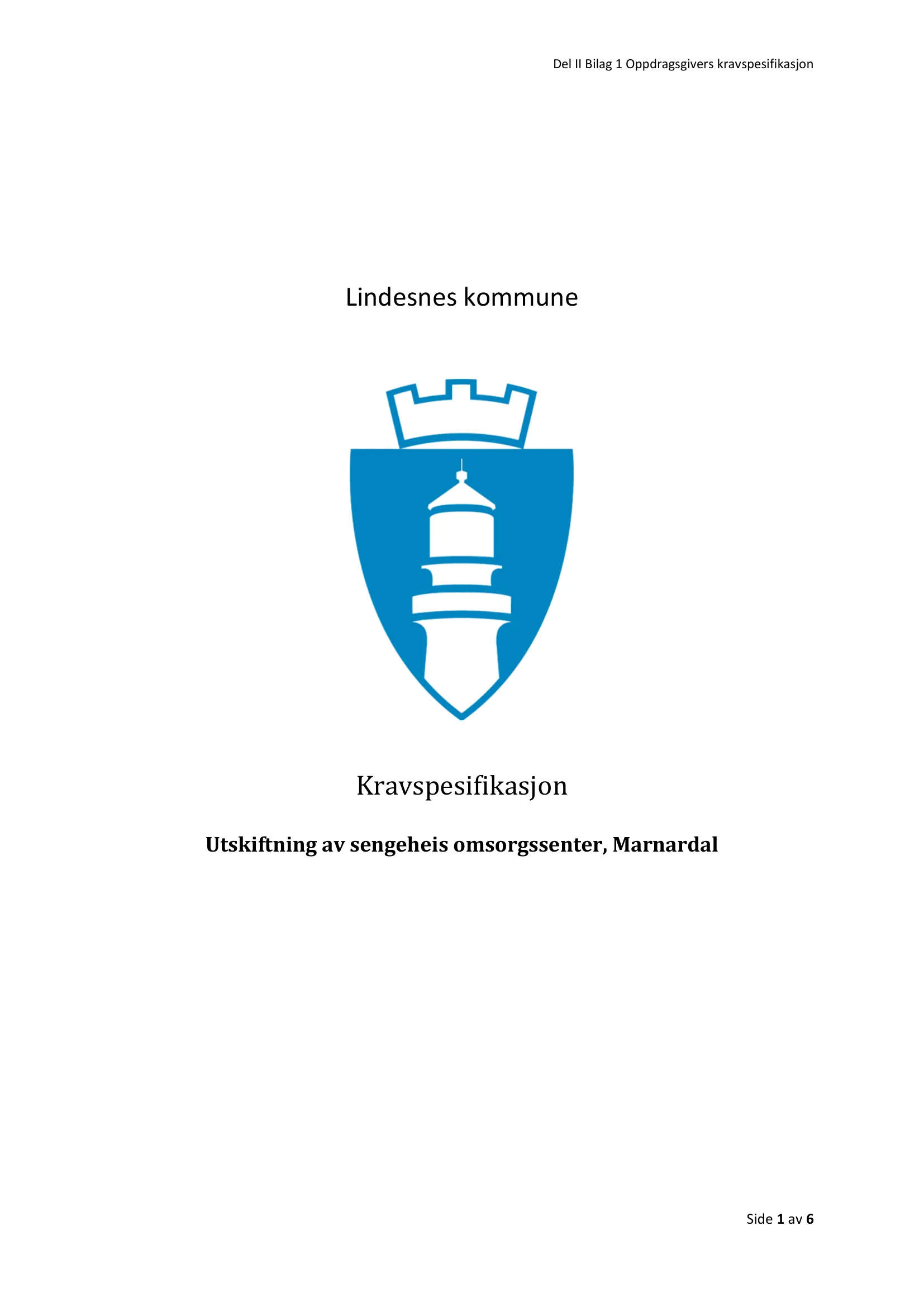 Kravspesifikasjon