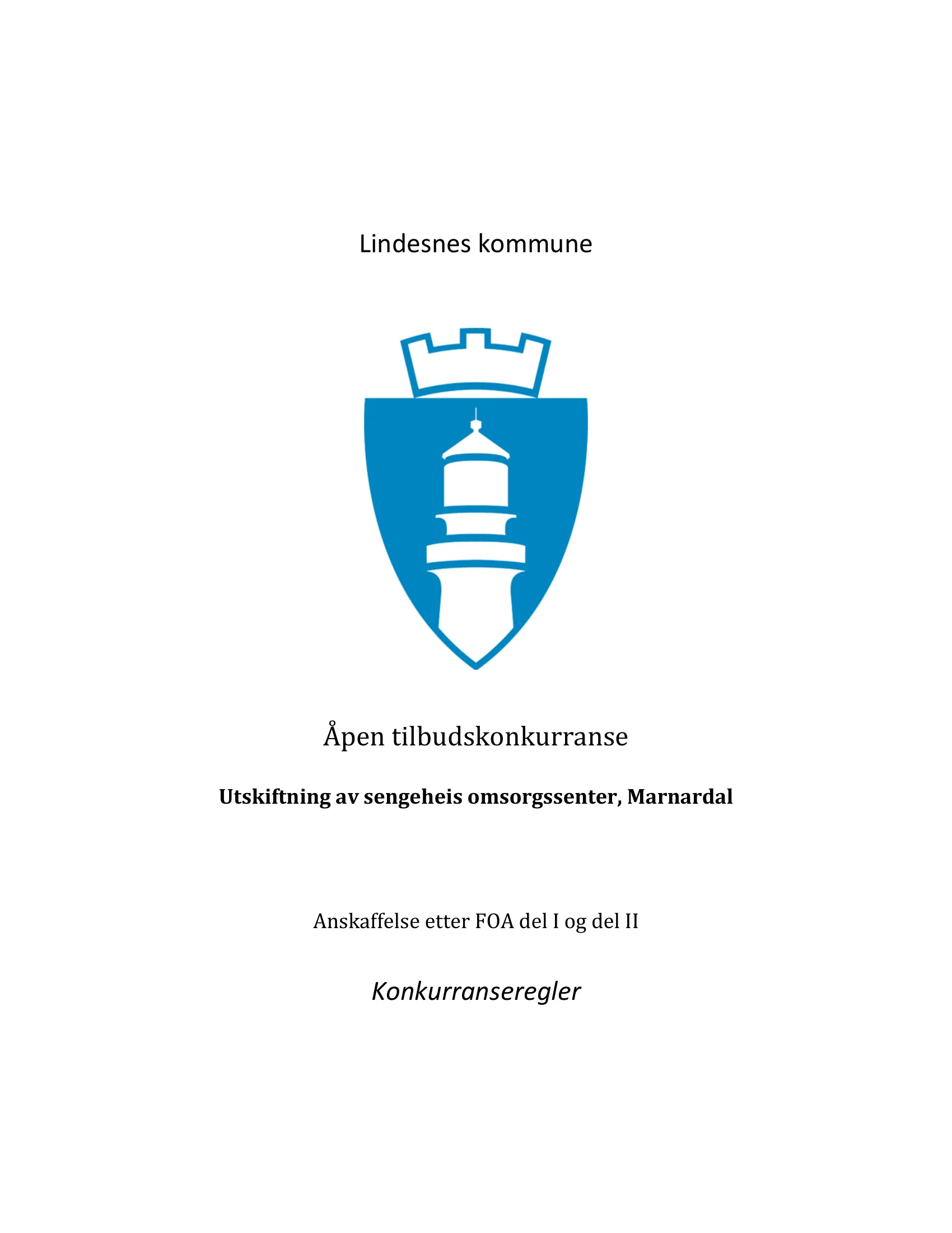 Konkurransebeskrivelse