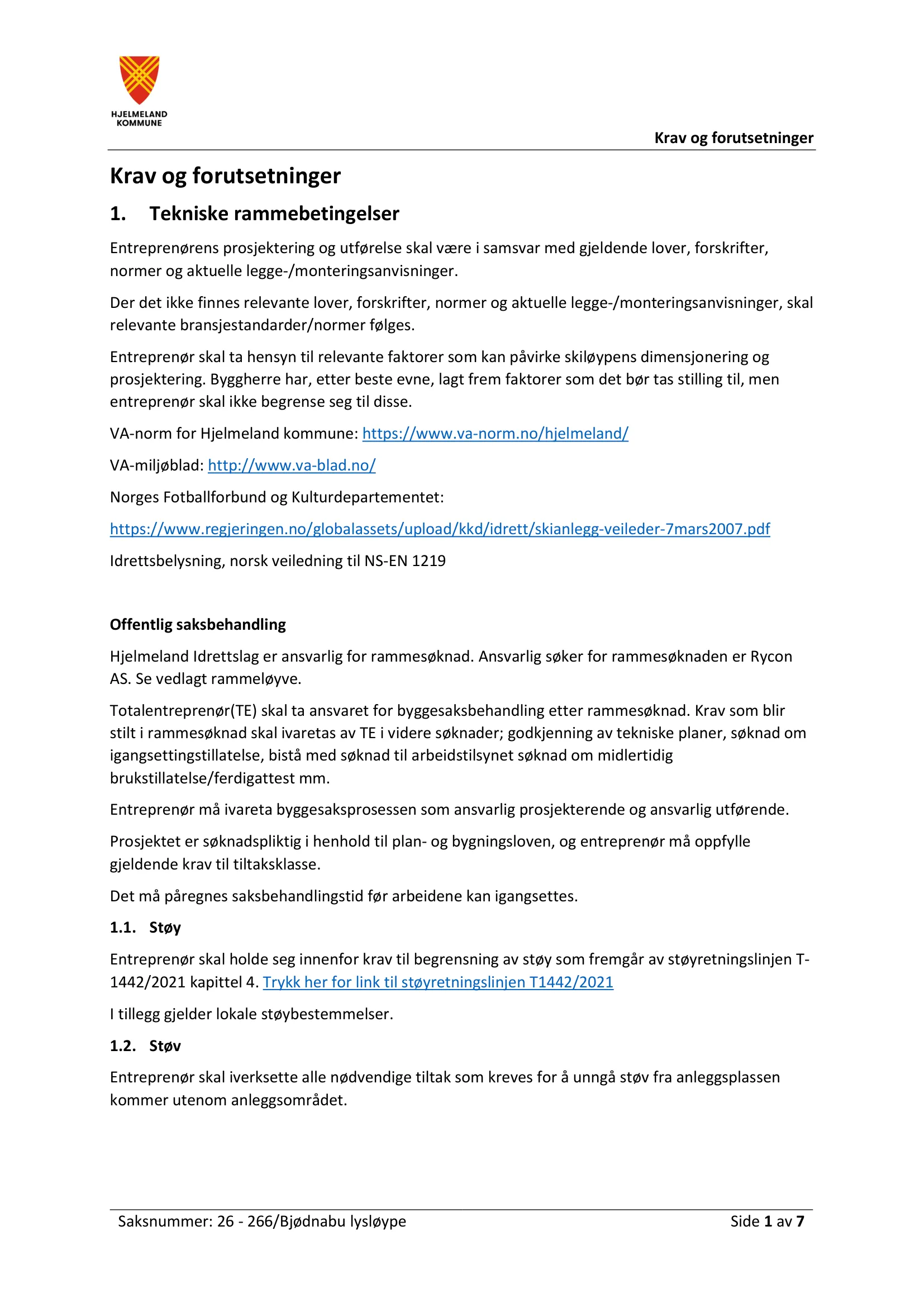 Kravspesifikasjon