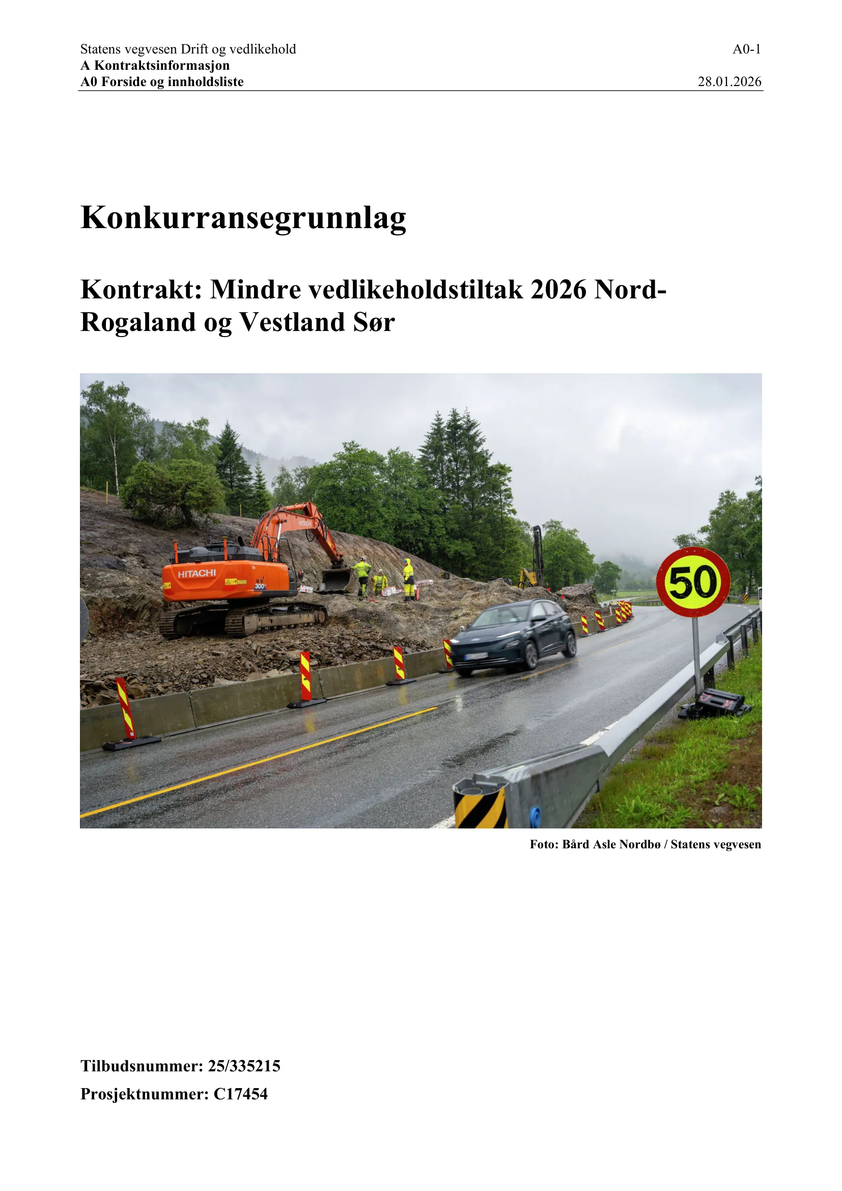 Konkurransebeskrivelse