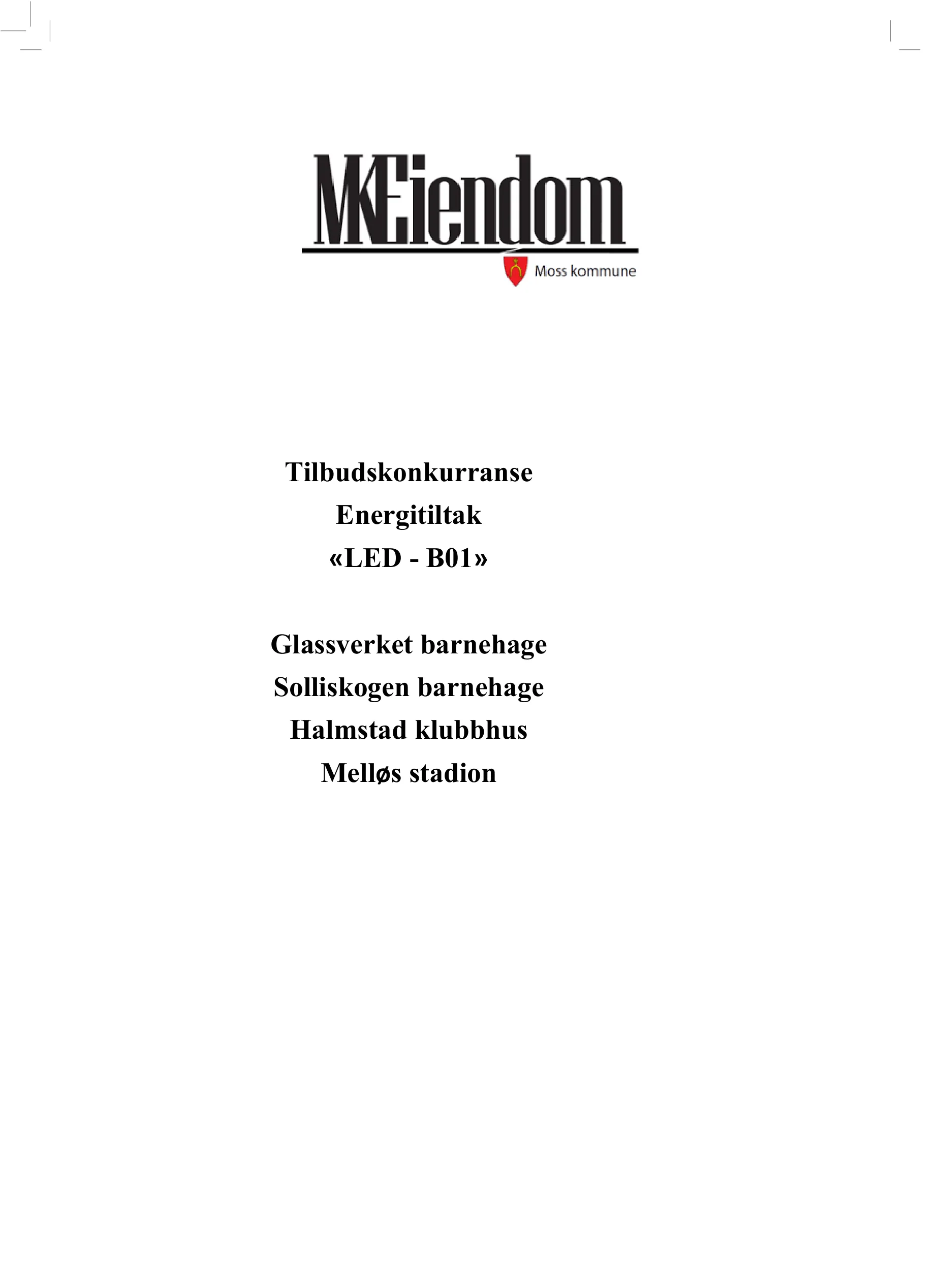 Konkurransebeskrivelse