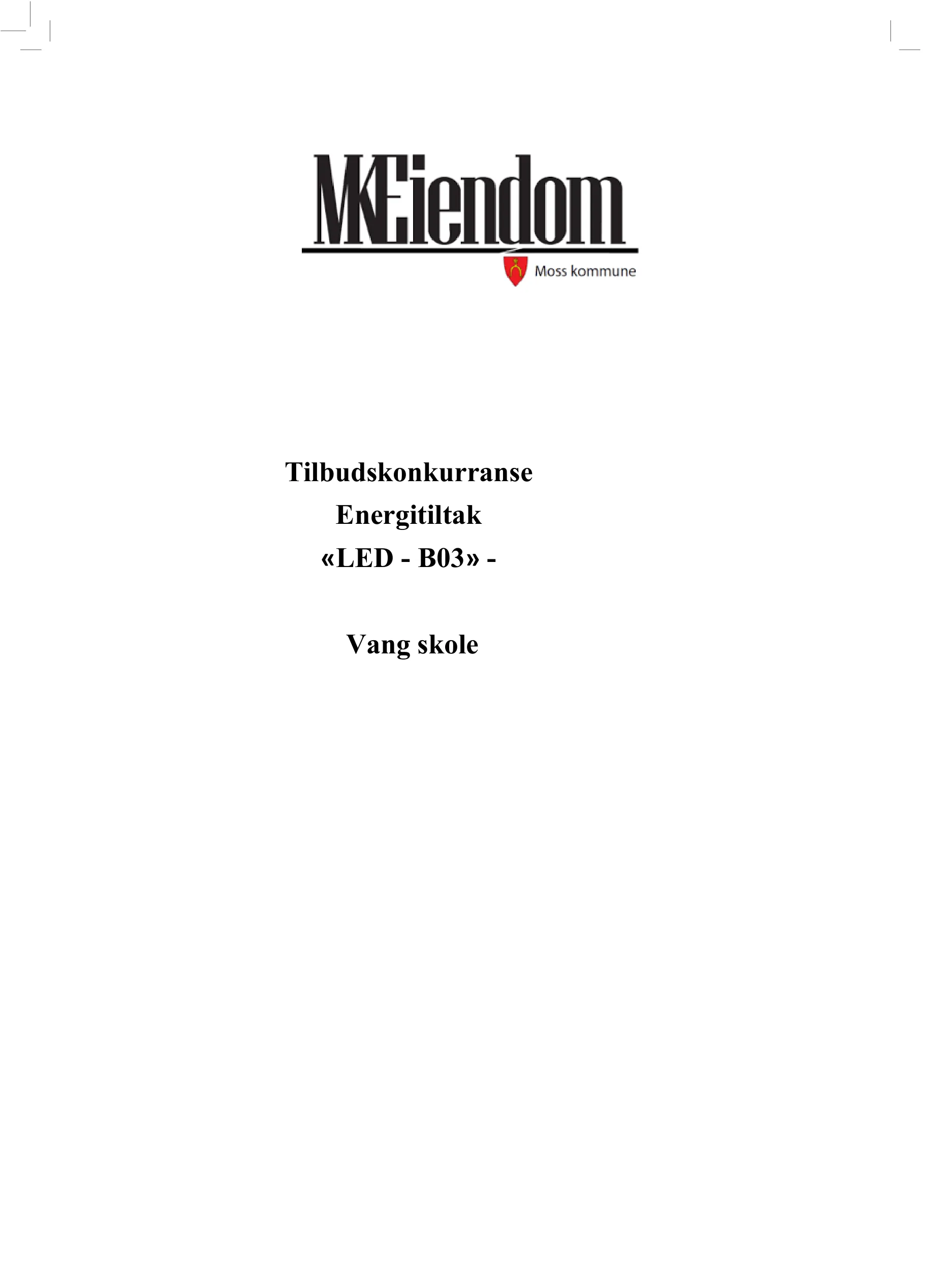Konkurransebeskrivelse