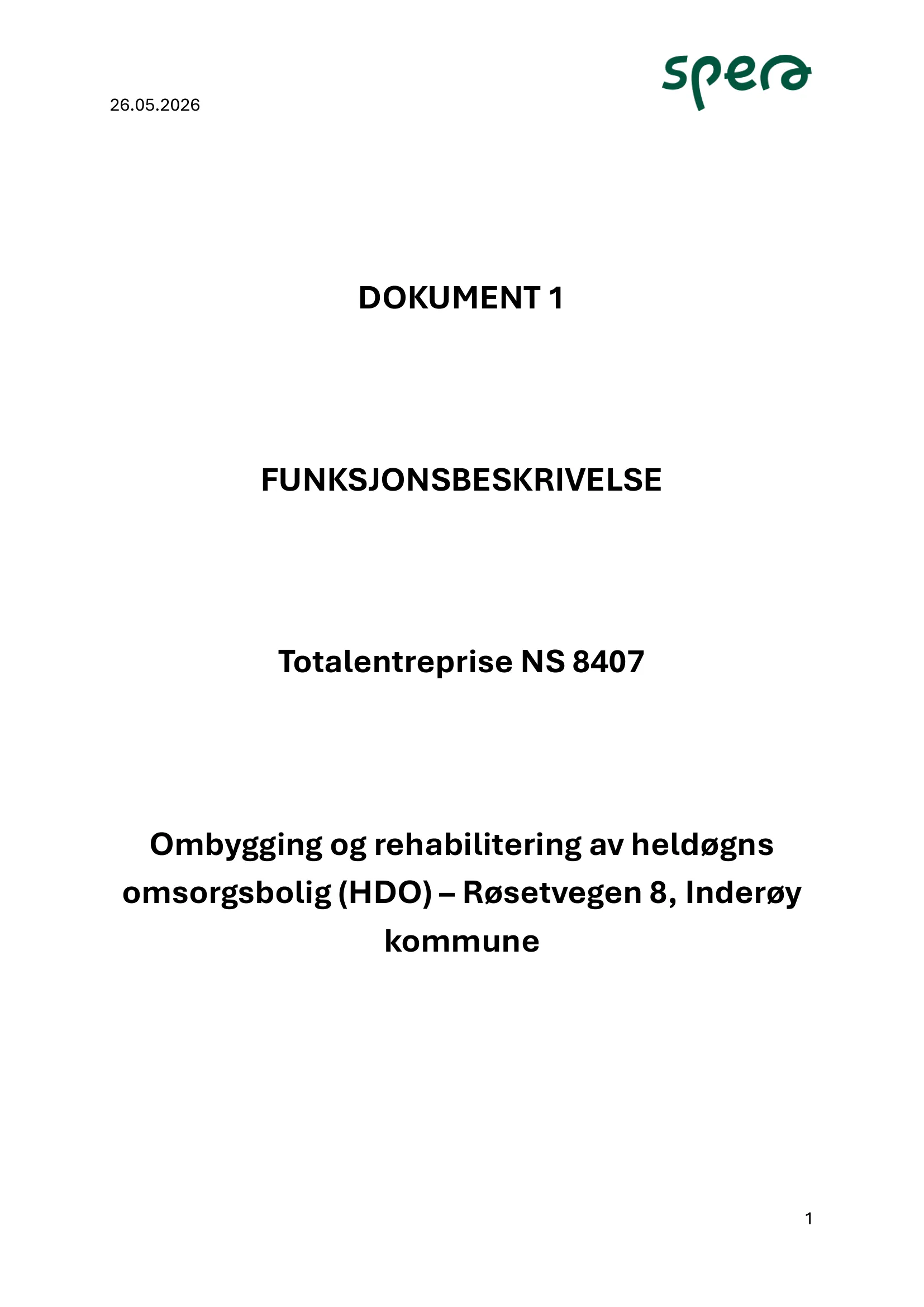 Kravspesifikasjon