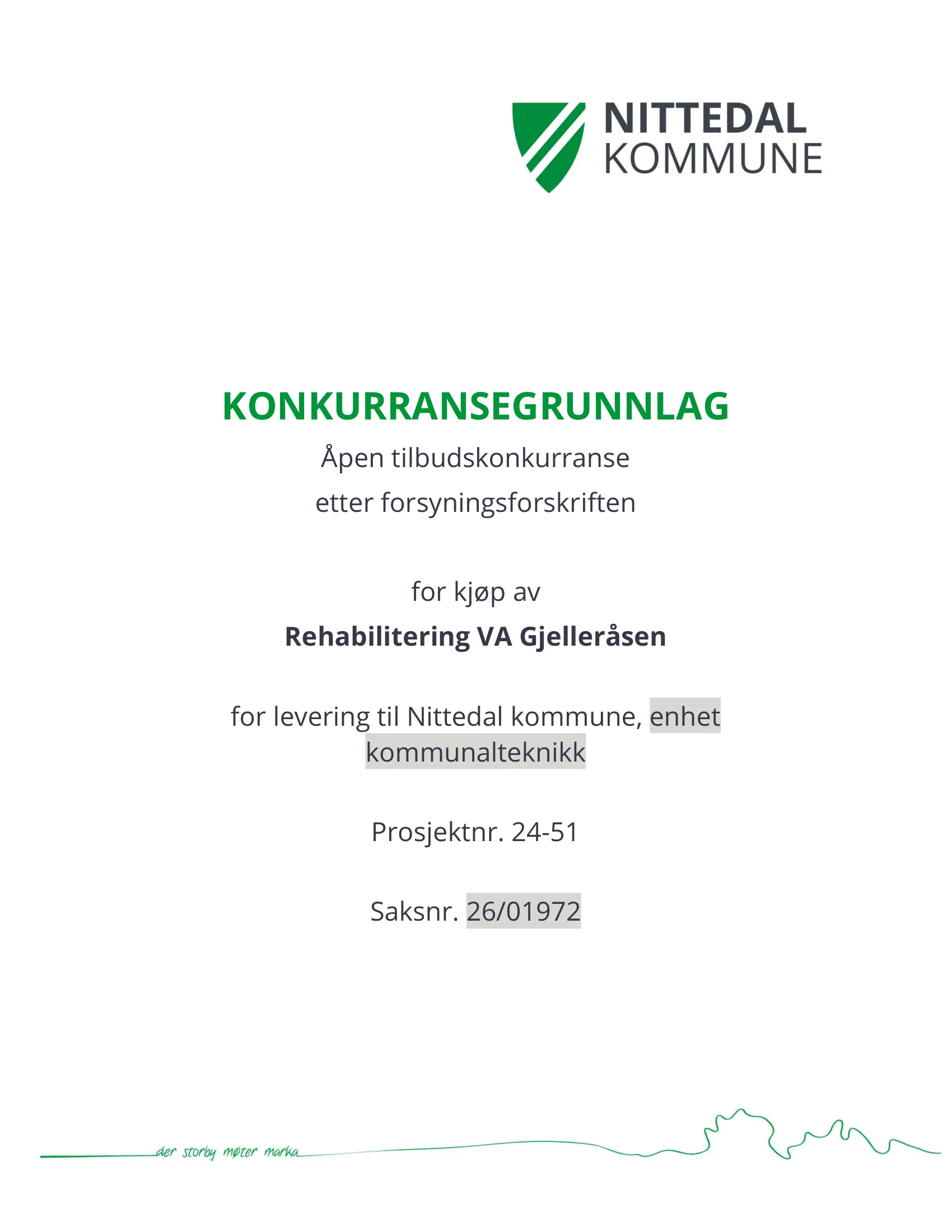 Konkurransebeskrivelse